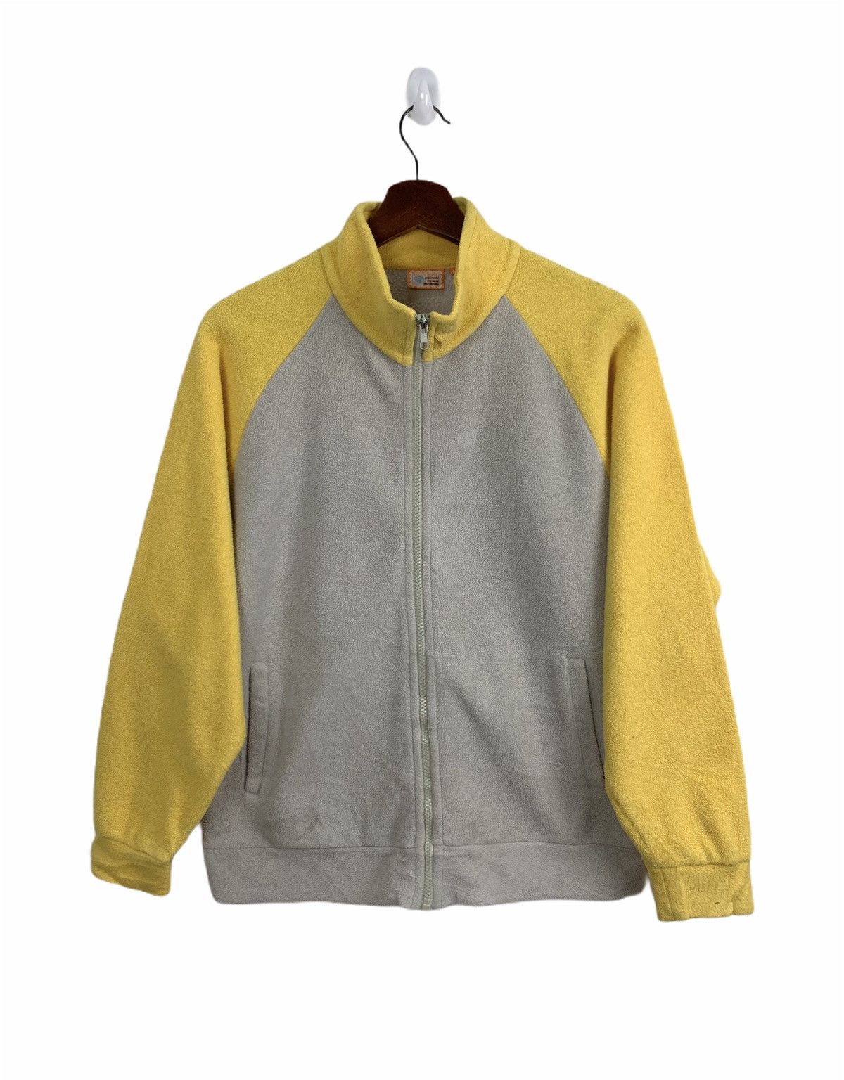 Japanese Brand WORKPLANT Fleece Raglan Zippe Sportwear Gym Training Jacket Size M / US 6-8 / IT 42-44 - 1 Thumbnail