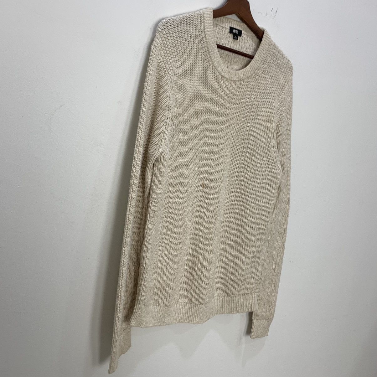 Uniqlo UNIQLO Crewneck TwistCable Knitwear Pullover Jumper Sweater Size L / US 10 / IT 46 - 5 Thumbnail