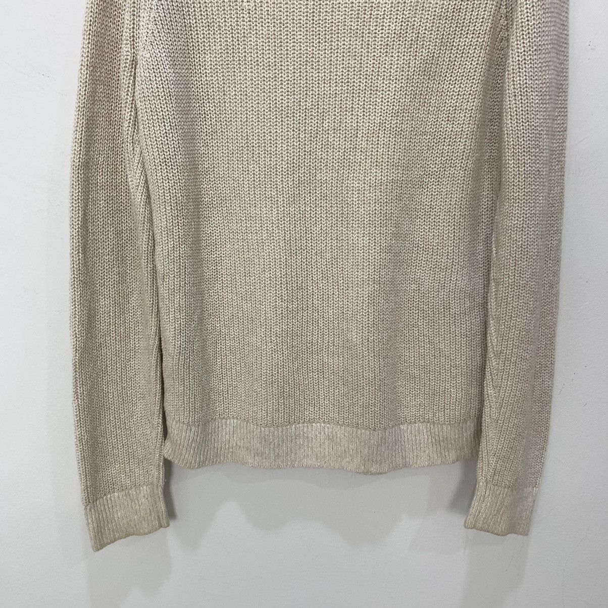 Uniqlo UNIQLO Crewneck TwistCable Knitwear Pullover Jumper Sweater Size L / US 10 / IT 46 - 10 Thumbnail