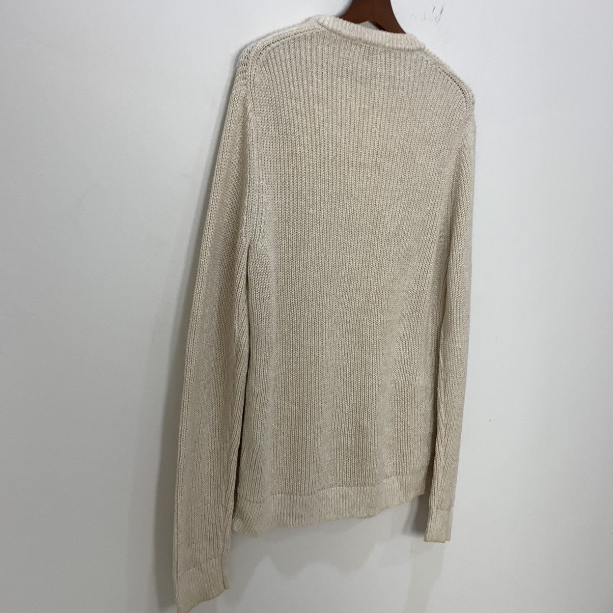 Uniqlo UNIQLO Crewneck TwistCable Knitwear Pullover Jumper Sweater Size L / US 10 / IT 46 - 11 Thumbnail