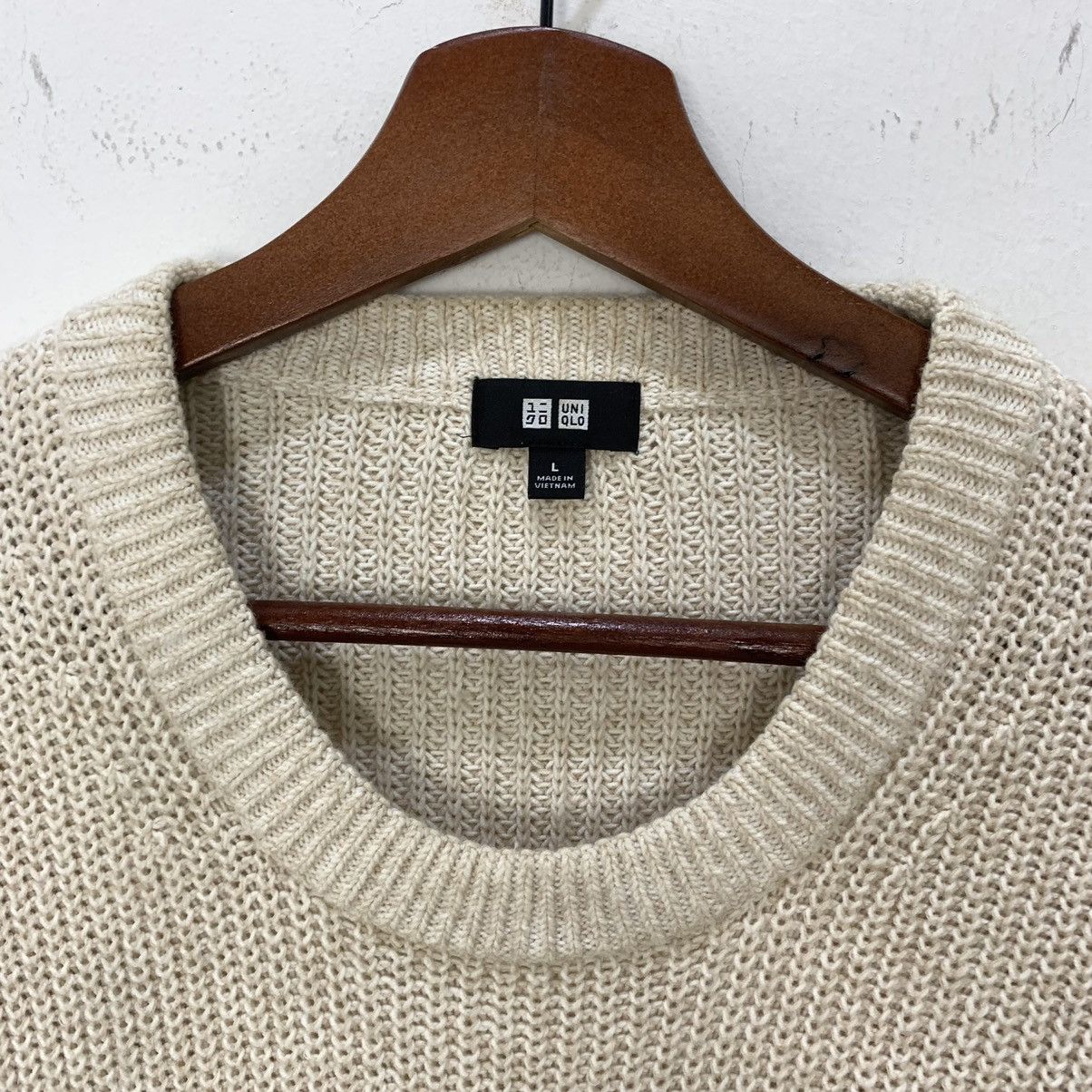 Uniqlo UNIQLO Crewneck TwistCable Knitwear Pullover Jumper Sweater Size L / US 10 / IT 46 - 7 Thumbnail