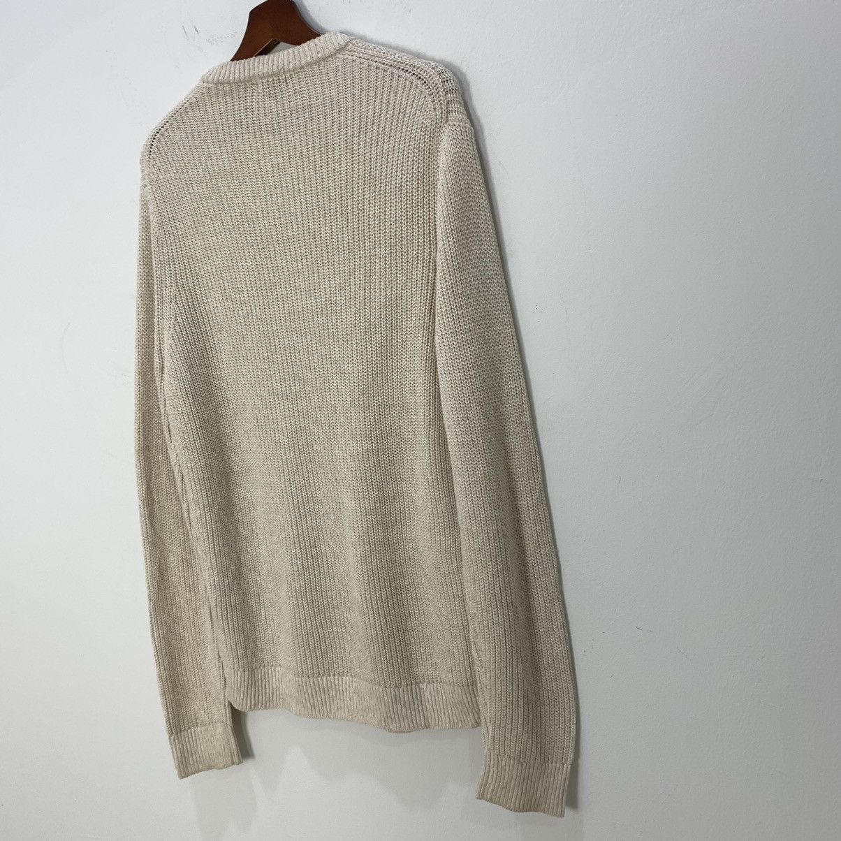 Uniqlo UNIQLO Crewneck TwistCable Knitwear Pullover Jumper Sweater Size L / US 10 / IT 46 - 12 Thumbnail