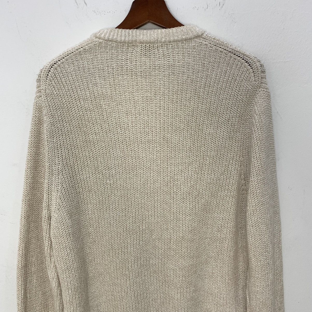 Uniqlo UNIQLO Crewneck TwistCable Knitwear Pullover Jumper Sweater Size L / US 10 / IT 46 - 9 Thumbnail