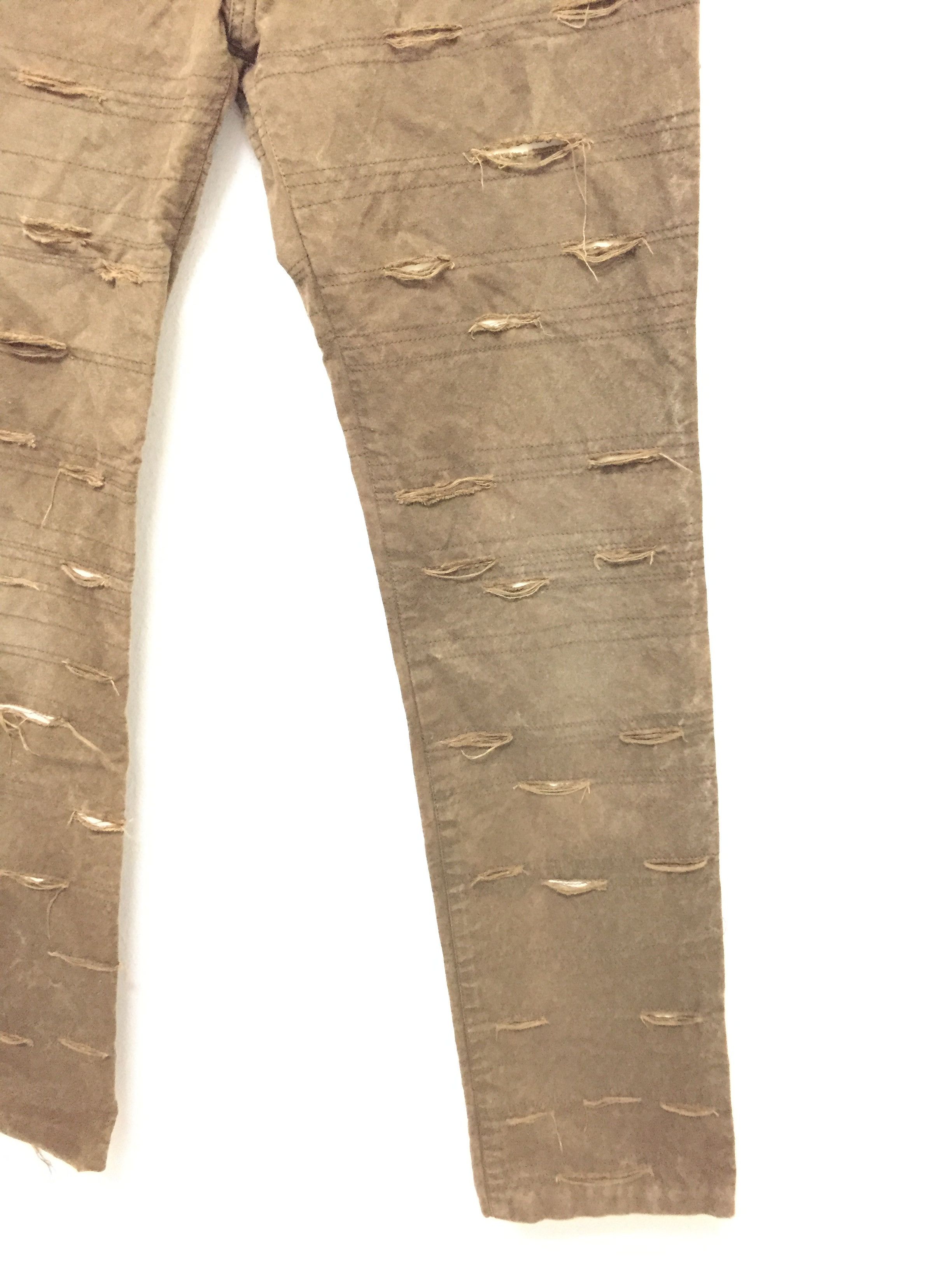 Japanese Brand BECK x I rish Hagi distressed Canvas pants hysteric Size US 31 - 5 Thumbnail
