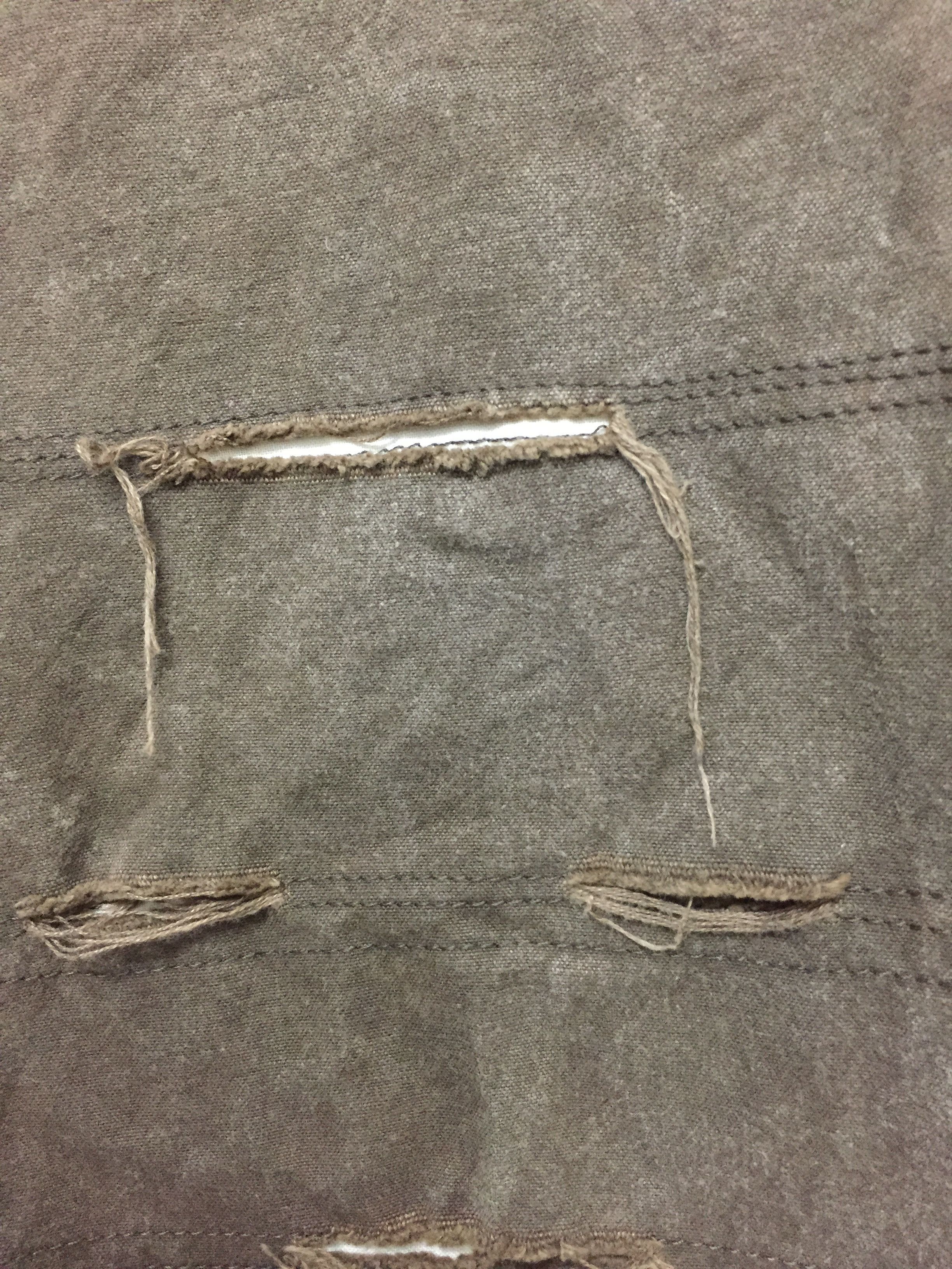 Japanese Brand BECK x I rish Hagi distressed Canvas pants hysteric Size US 31 - 6 Thumbnail