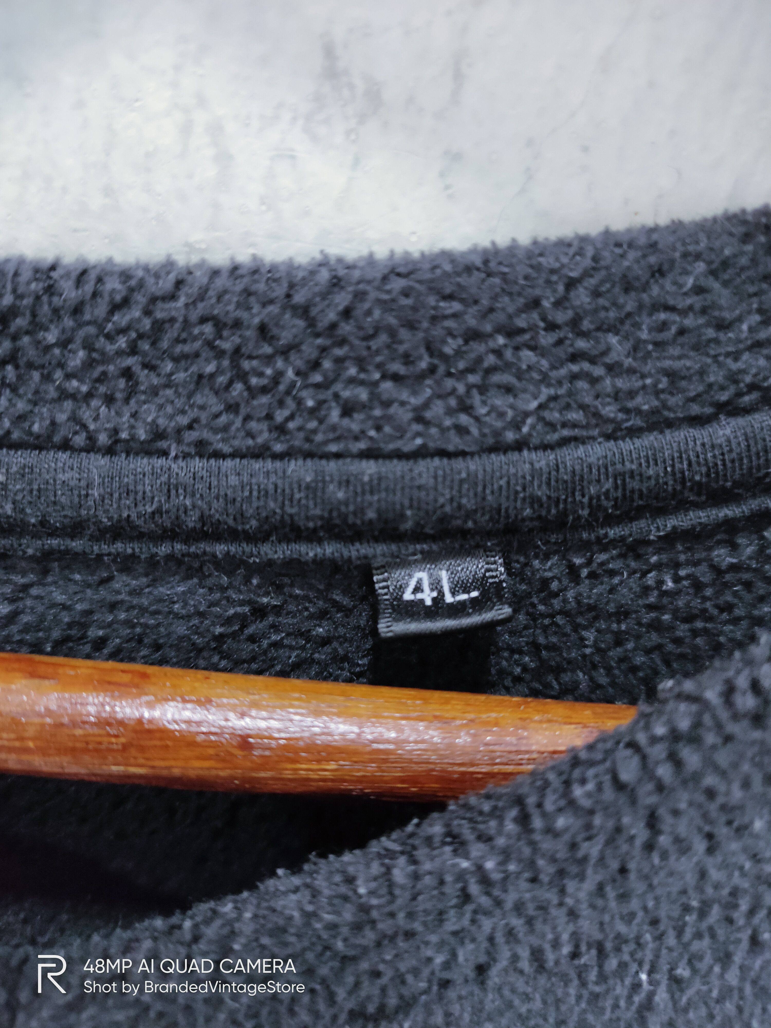 Japanese Brand Vintage LAND OF FREEDOM WARRIORS FISHING Fleece Sweatshirt Size US XL / EU 56 / 4 - 12 Thumbnail