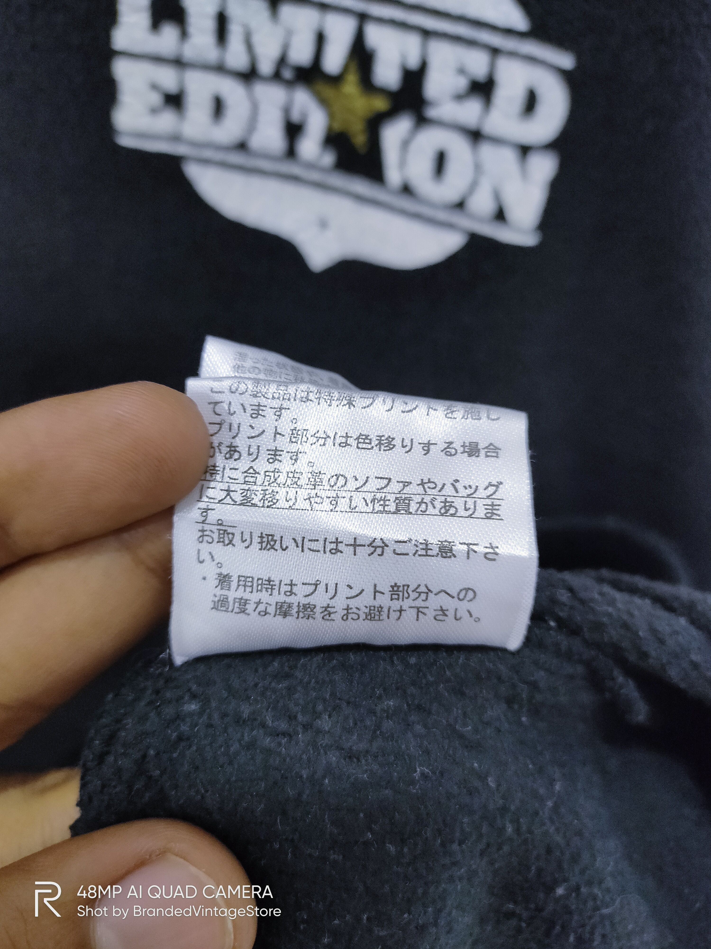 Japanese Brand Vintage LAND OF FREEDOM WARRIORS FISHING Fleece Sweatshirt Size US XL / EU 56 / 4 - 13 Thumbnail