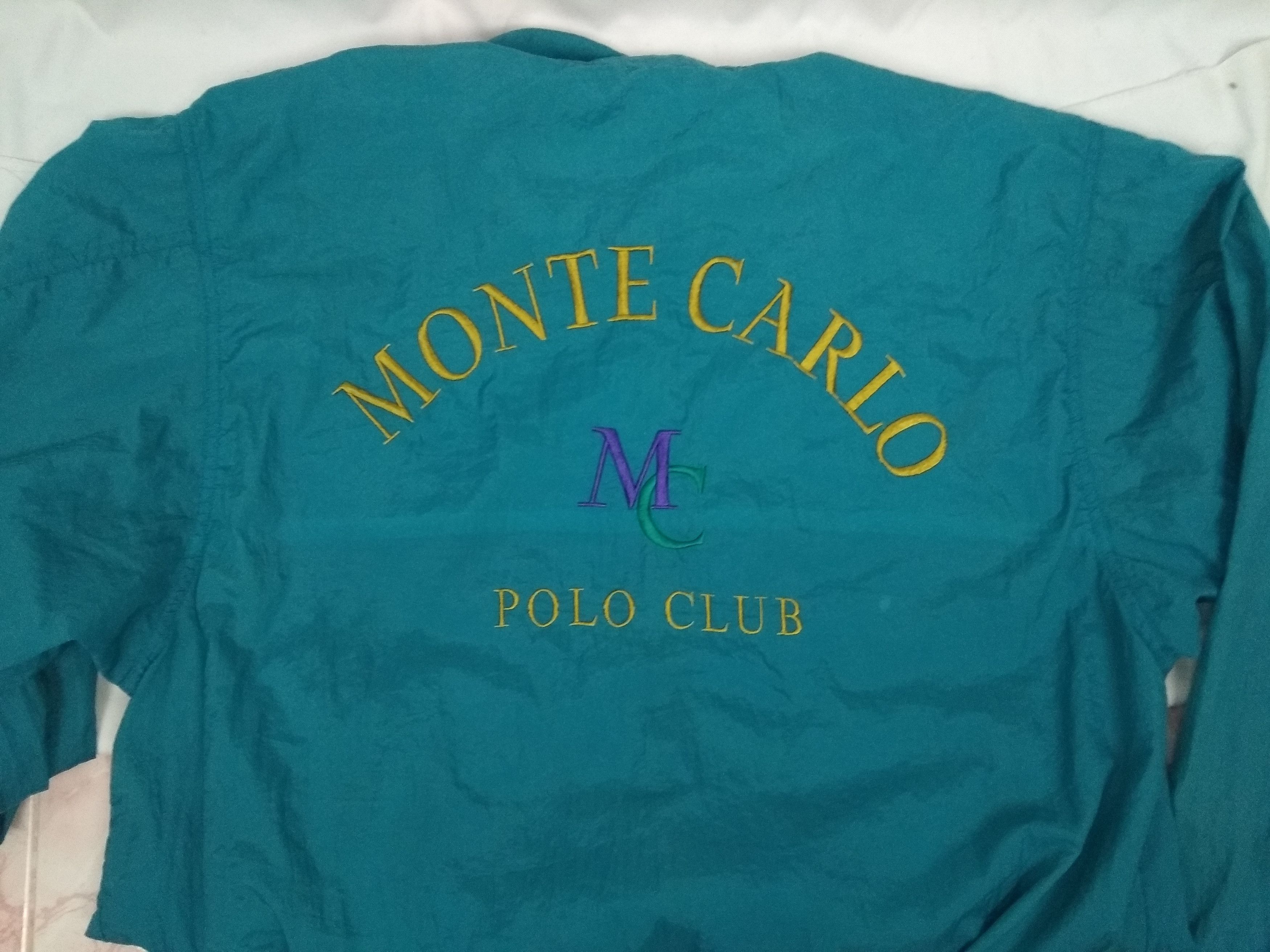 Beverly Hills Polo Club × Vintage Vintage Monte Carlo Polo Club big logo windbreaker jacket Size US M / EU 48-50 / 2 - 7 Thumbnail