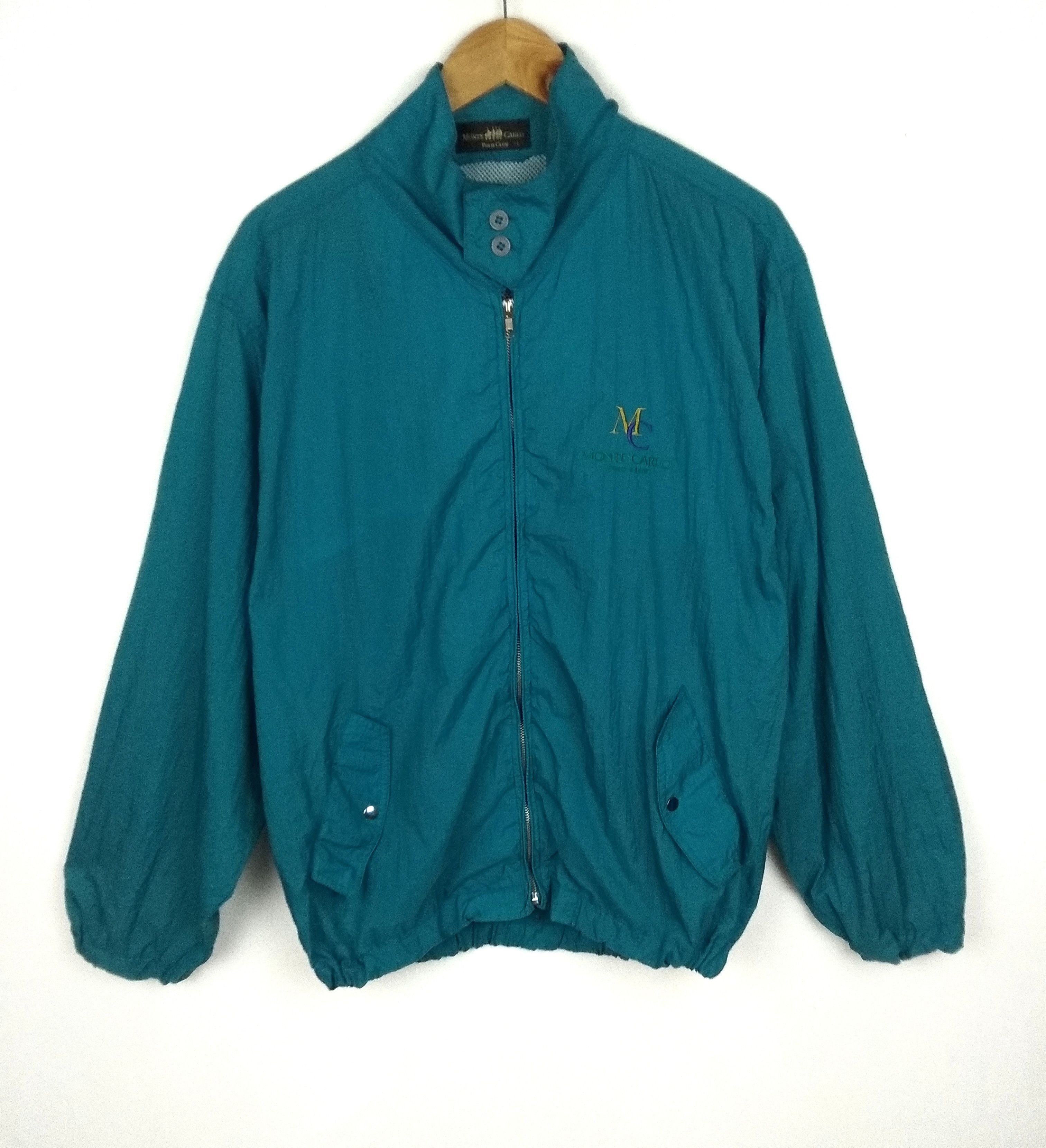 Beverly Hills Polo Club × Vintage Vintage Monte Carlo Polo Club big logo windbreaker jacket Size US M / EU 48-50 / 2 - 2 Thumbnail