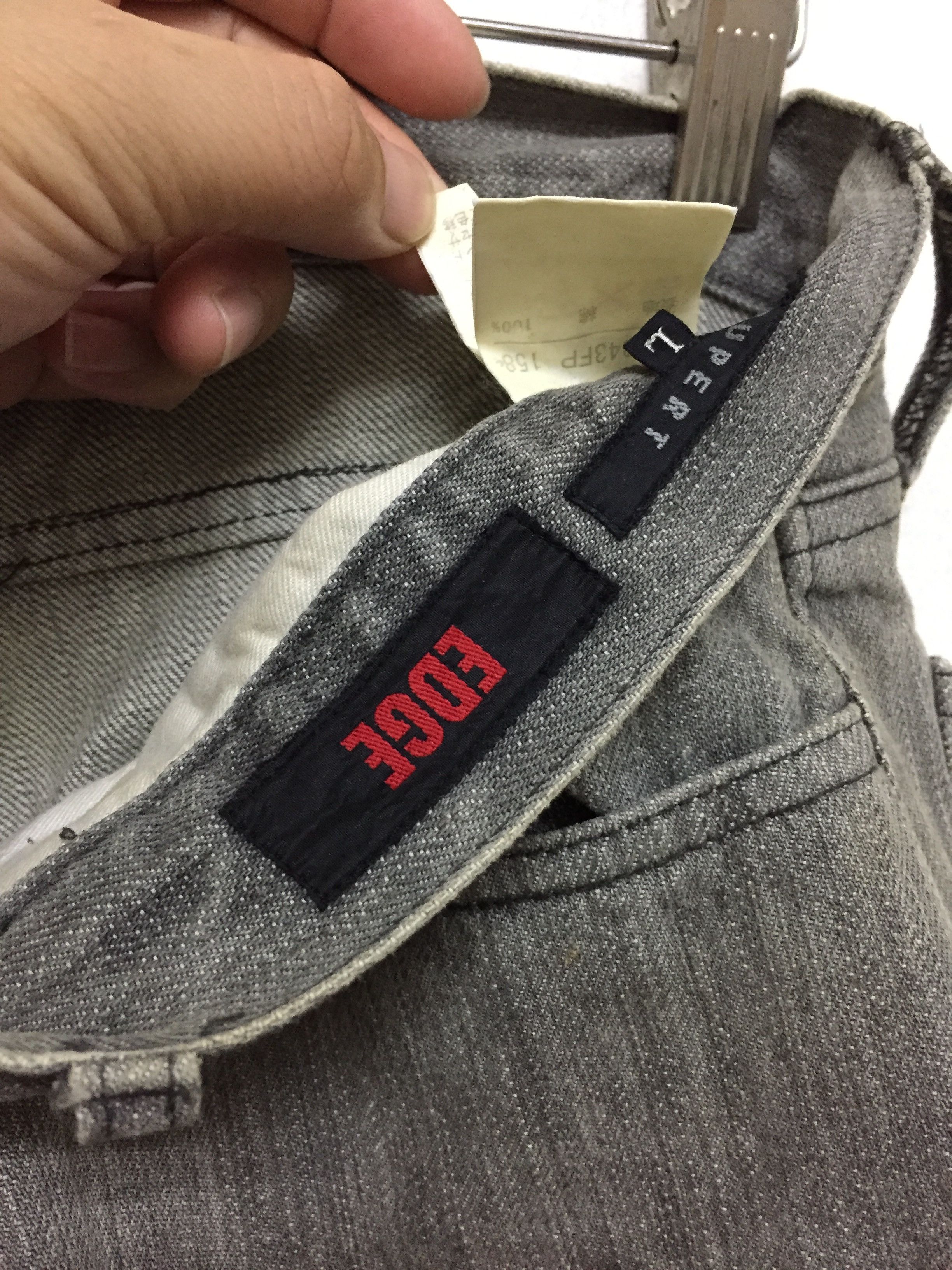 Japanese Brand Flare!!EDGE Rupert Wash denim double shark Thigh zipper Size US 32 / EU 48 - 10 Thumbnail