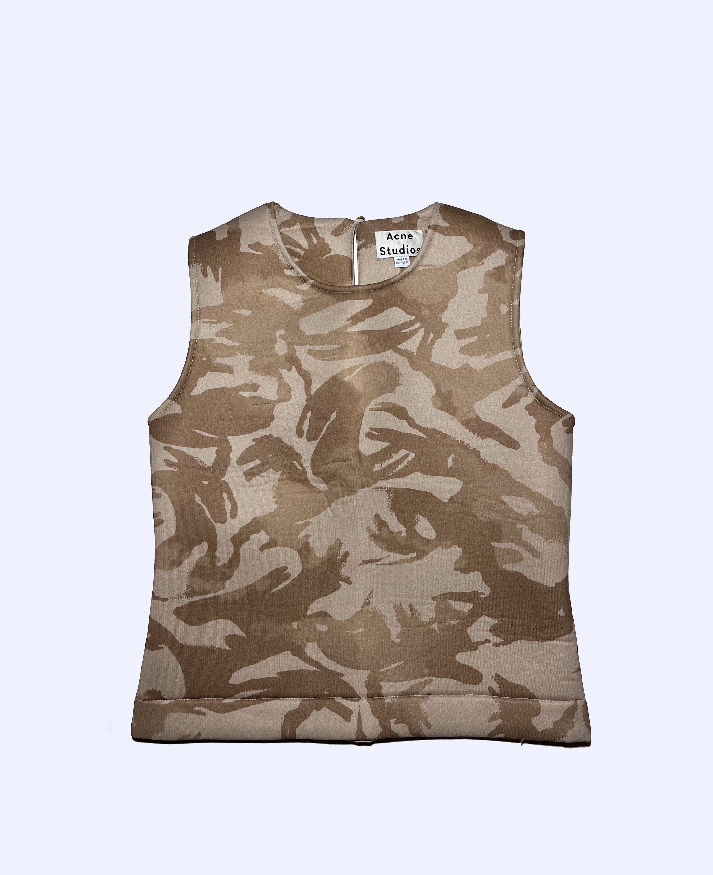 Acne Studios ACNE Studios Desert Camo Vavay Camo Pus15 Vest Size M / US 6-8 / IT 42-44 - 1 Thumbnail