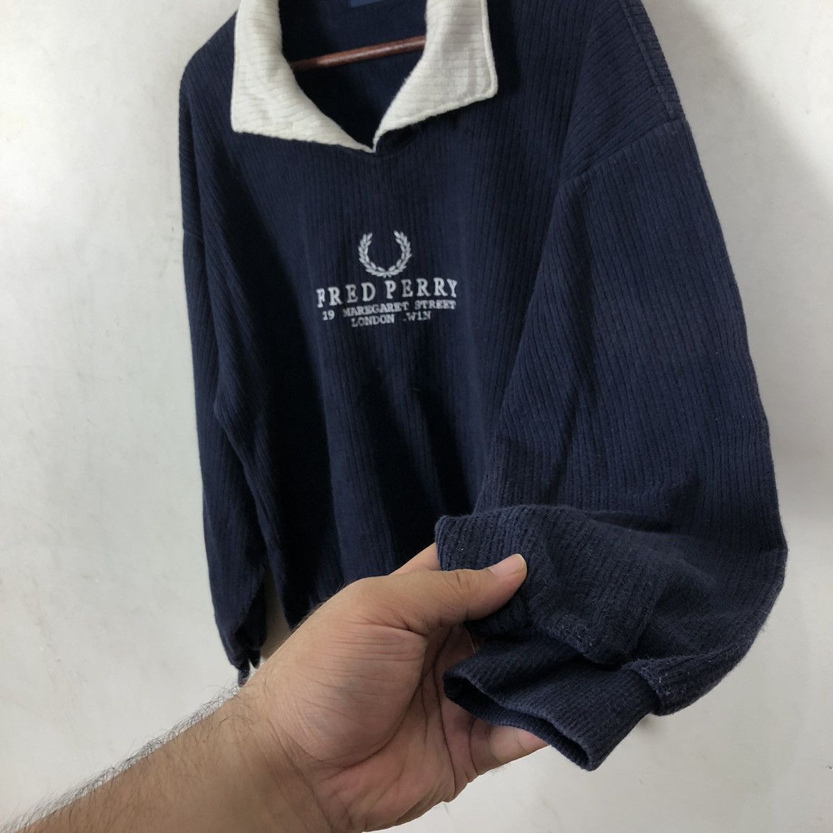 Fred Perry FRED PERRY SWEATSHIRT BIG LOGO MADE IN JAPAN Size US M / EU 48-50 / 2 - 8 Thumbnail