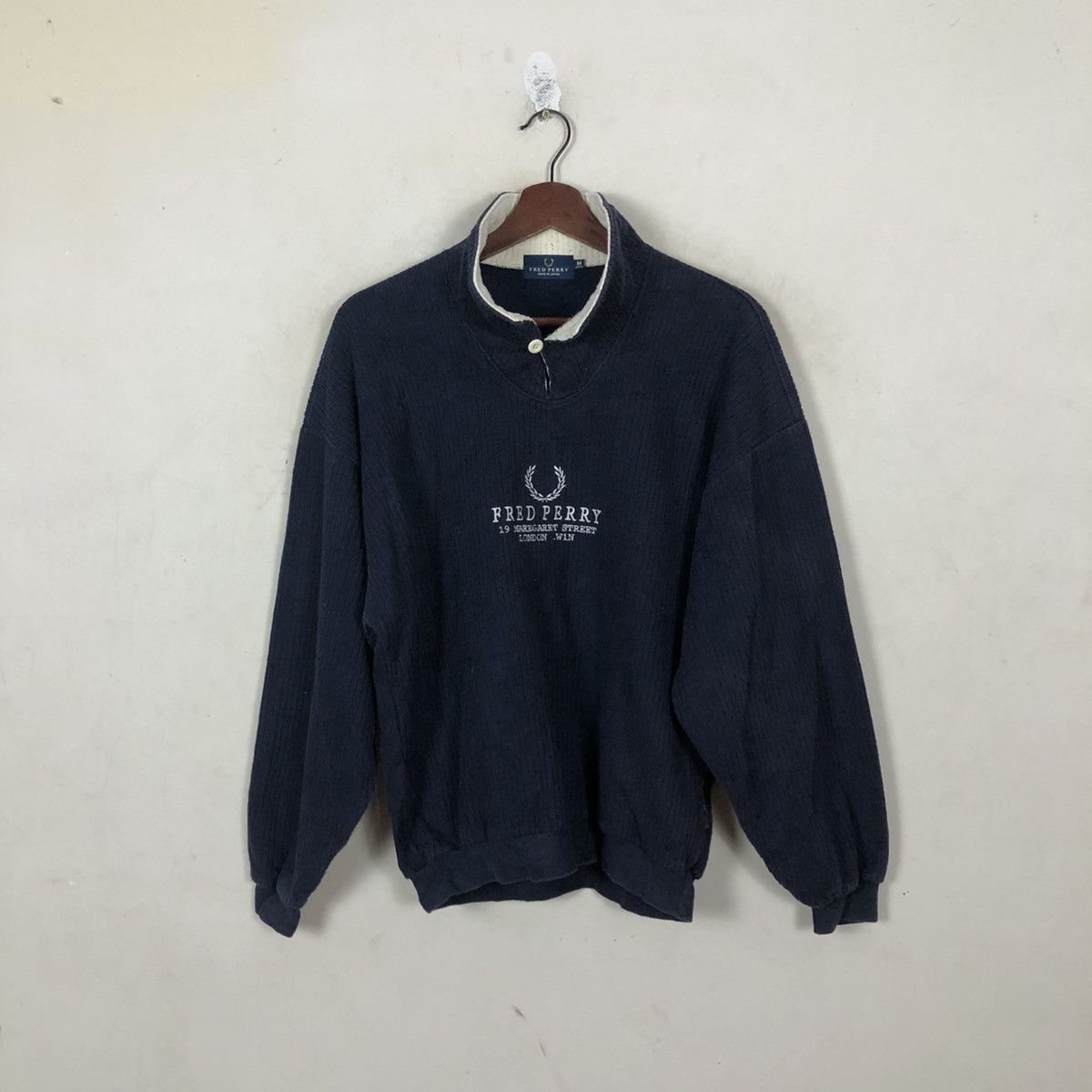 Fred Perry FRED PERRY SWEATSHIRT BIG LOGO MADE IN JAPAN Size US M / EU 48-50 / 2 - 9 Thumbnail