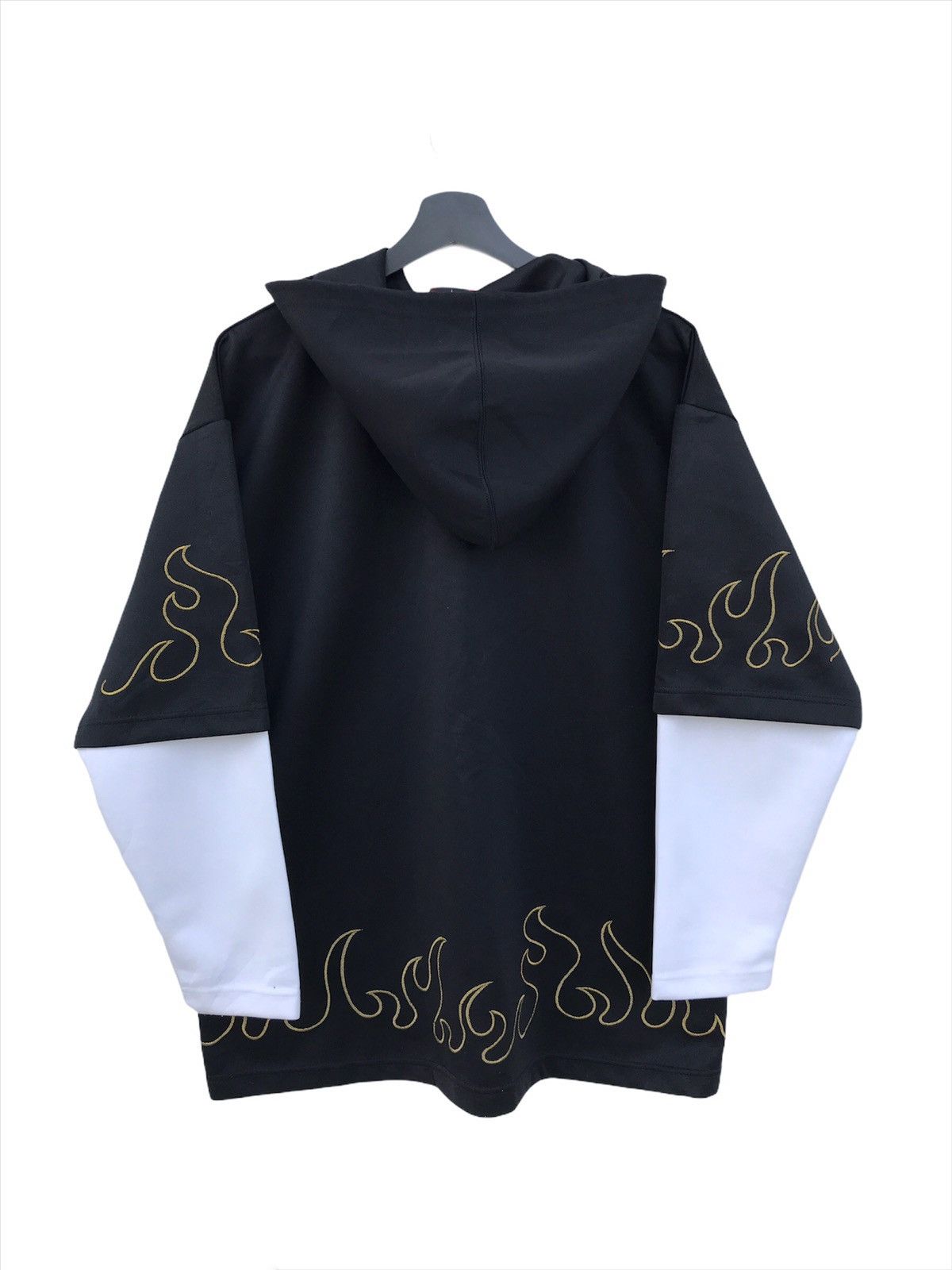 Japanese Brand Japanese Brand Bad Company fire Hoodie Size US L / EU 52-54 / 3 - 2 Thumbnail