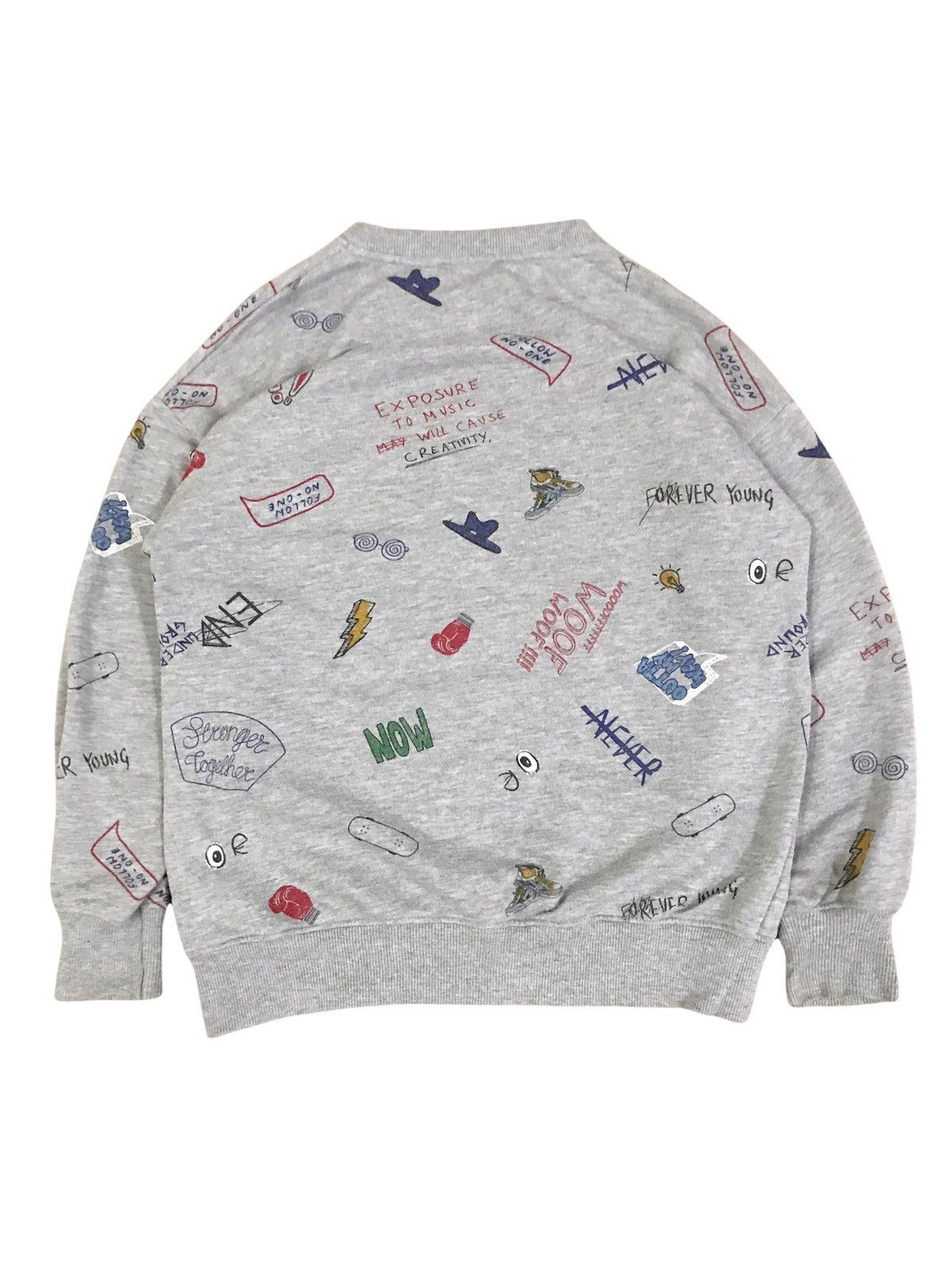 Zara Zara All Overprint Sweatshirt Size US S / EU 44-46 / 1 - 2 Thumbnail