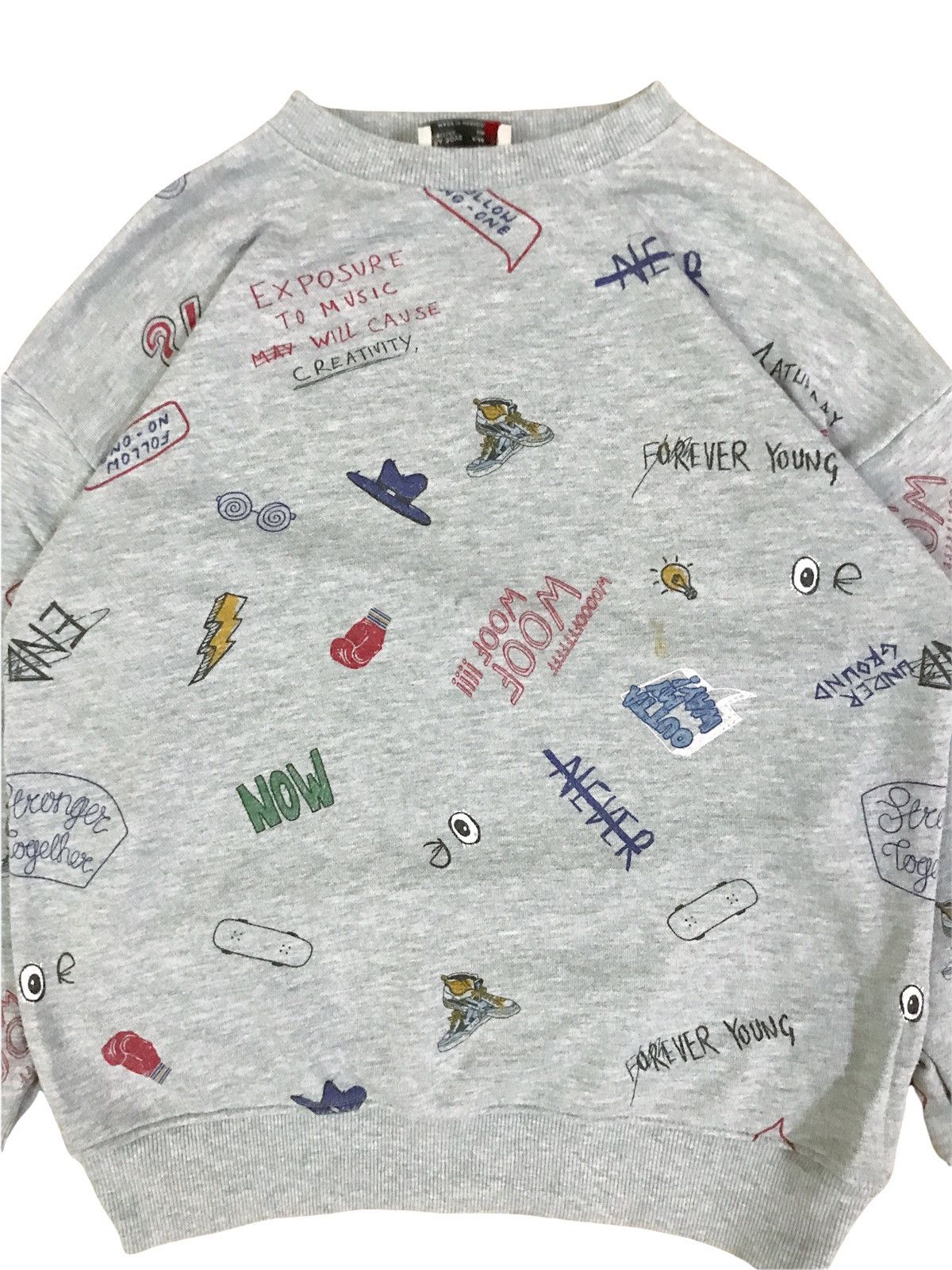 Zara Zara All Overprint Sweatshirt Size US S / EU 44-46 / 1 - 3 Thumbnail