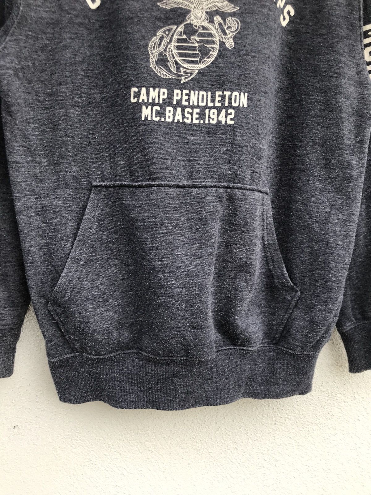 Designer U.S Marines Corps Hoodie Pullover Sweatshirt Beaumere Size US M / EU 48-50 / 2 - 6 Thumbnail