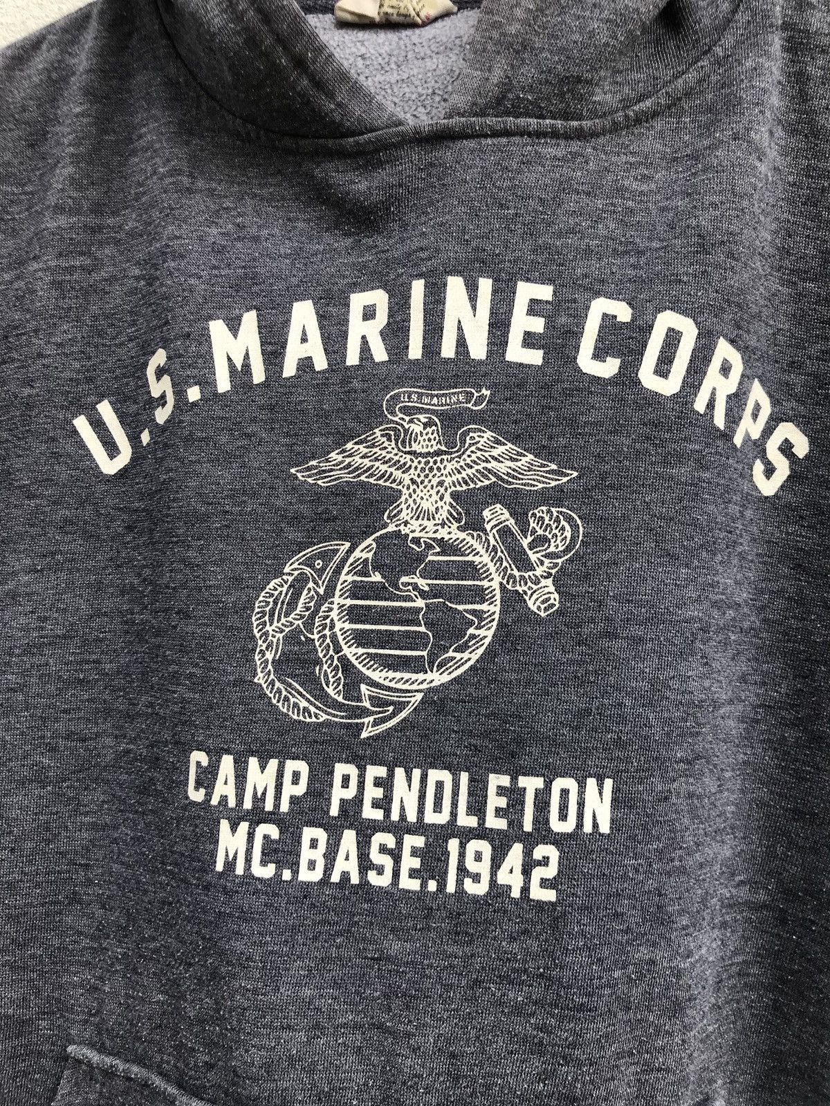 Designer U.S Marines Corps Hoodie Pullover Sweatshirt Beaumere Size US M / EU 48-50 / 2 - 8 Thumbnail