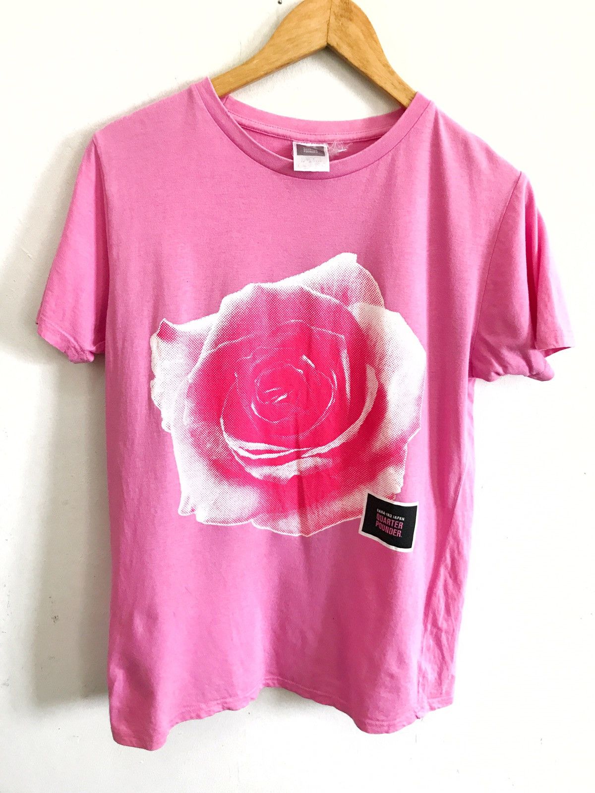Bara-Iro Japan Quarter Pounder Light Pink Rose Print