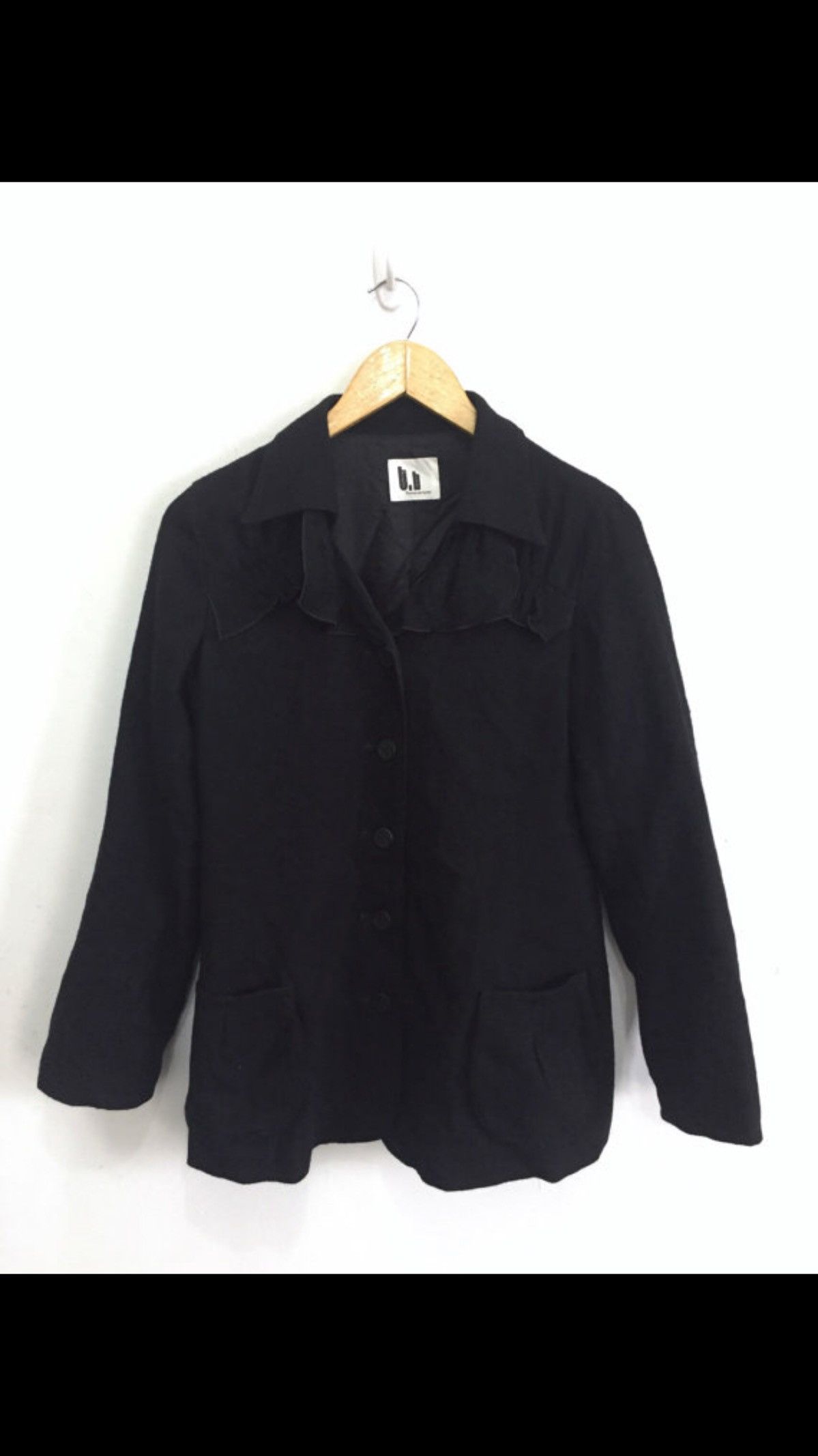 Designer Teresa Van Buren Size 38 Made in JAPAN Wool Jacket Size US S / EU 44-46 / 1 - 2 Thumbnail