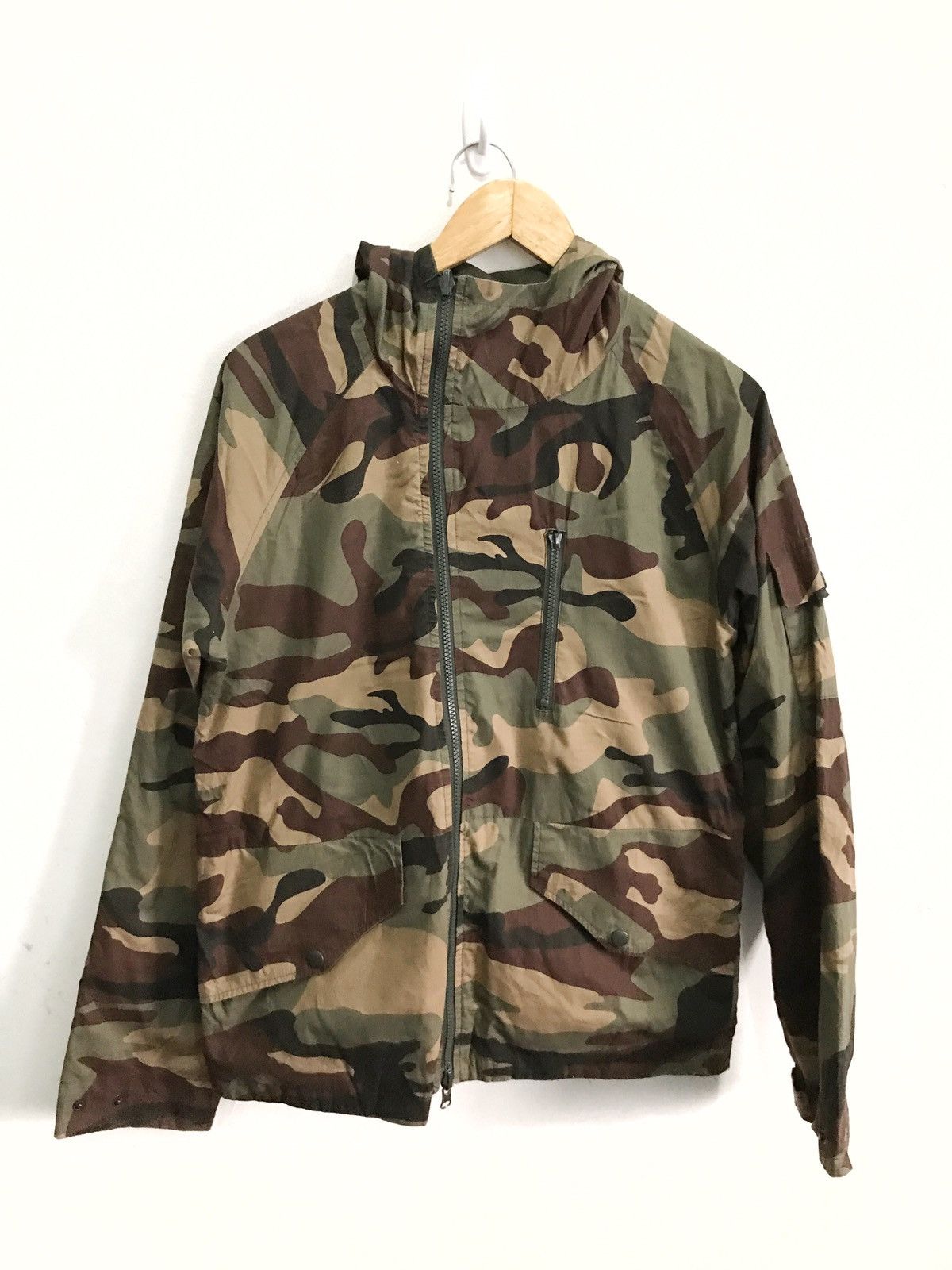 Designer × Japanese Brand Designer Brand H.O.B Camouflage Reversible Jacket Size US L / EU 52-54 / 3 - 1 Thumbnail