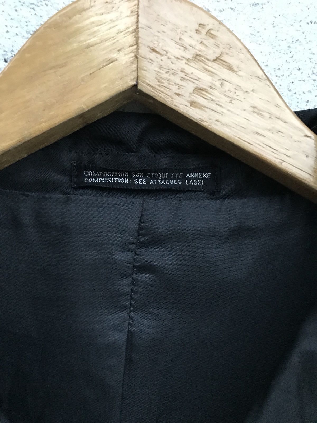 Designer × Japanese Brand Japanese Brand INED Black Minimalist Button Jacket Size US S / EU 44-46 / 1 - 7 Thumbnail