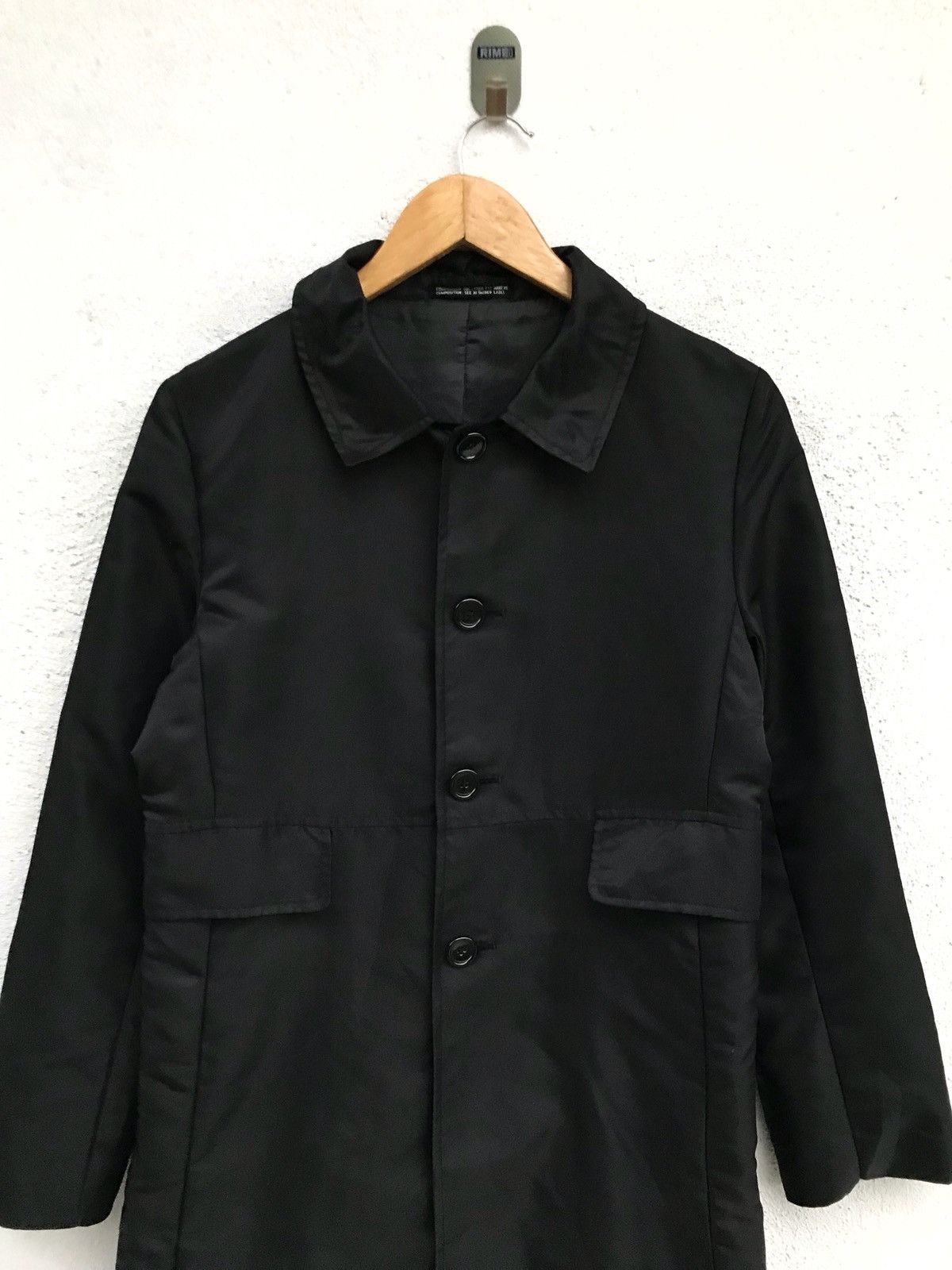Designer × Japanese Brand Japanese Brand INED Black Minimalist Button Jacket Size US S / EU 44-46 / 1 - 5 Thumbnail