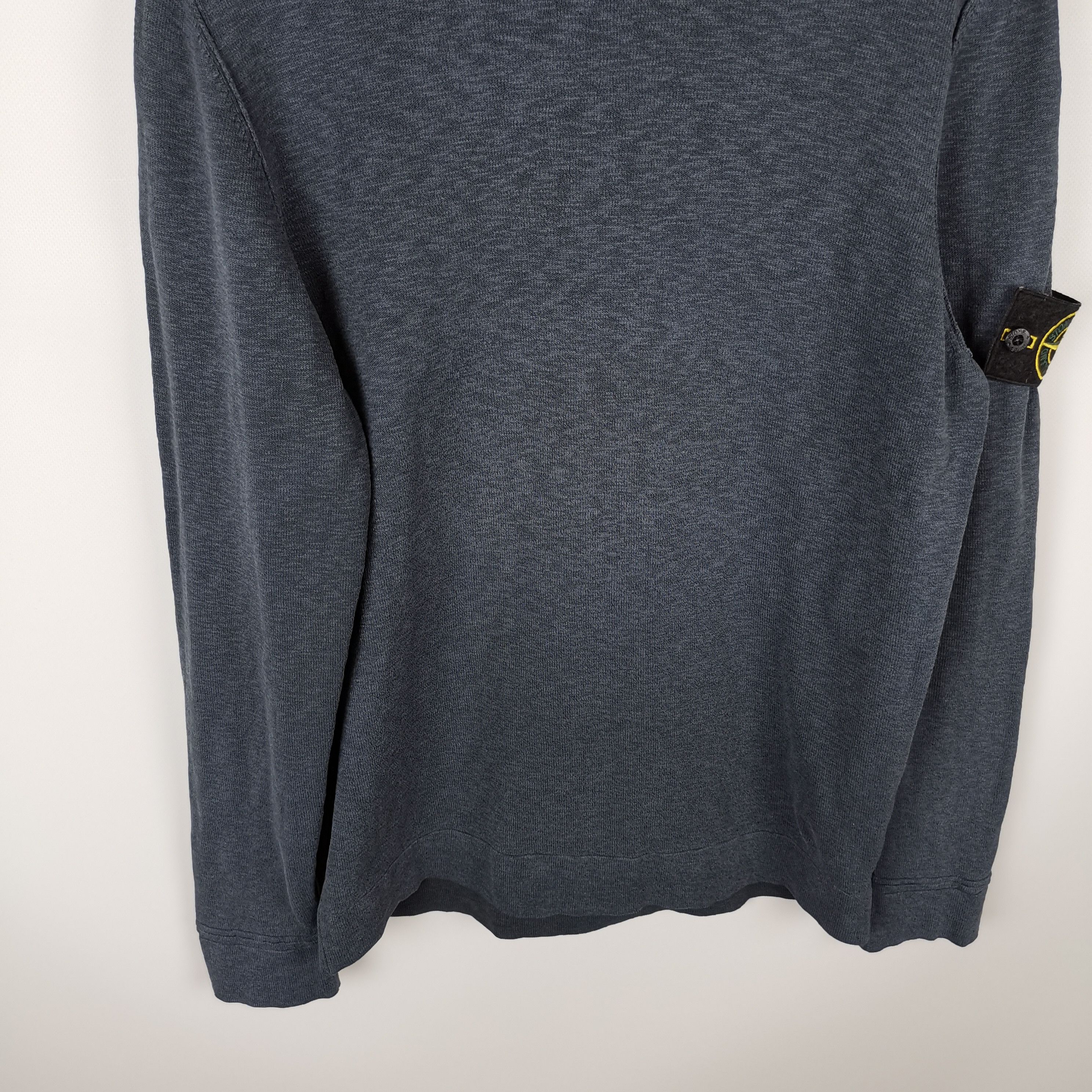 Stone Island Stone island crew neck grey blue longsleeve sweatshirt Size US L / EU 52-54 / 3 - 3 Thumbnail