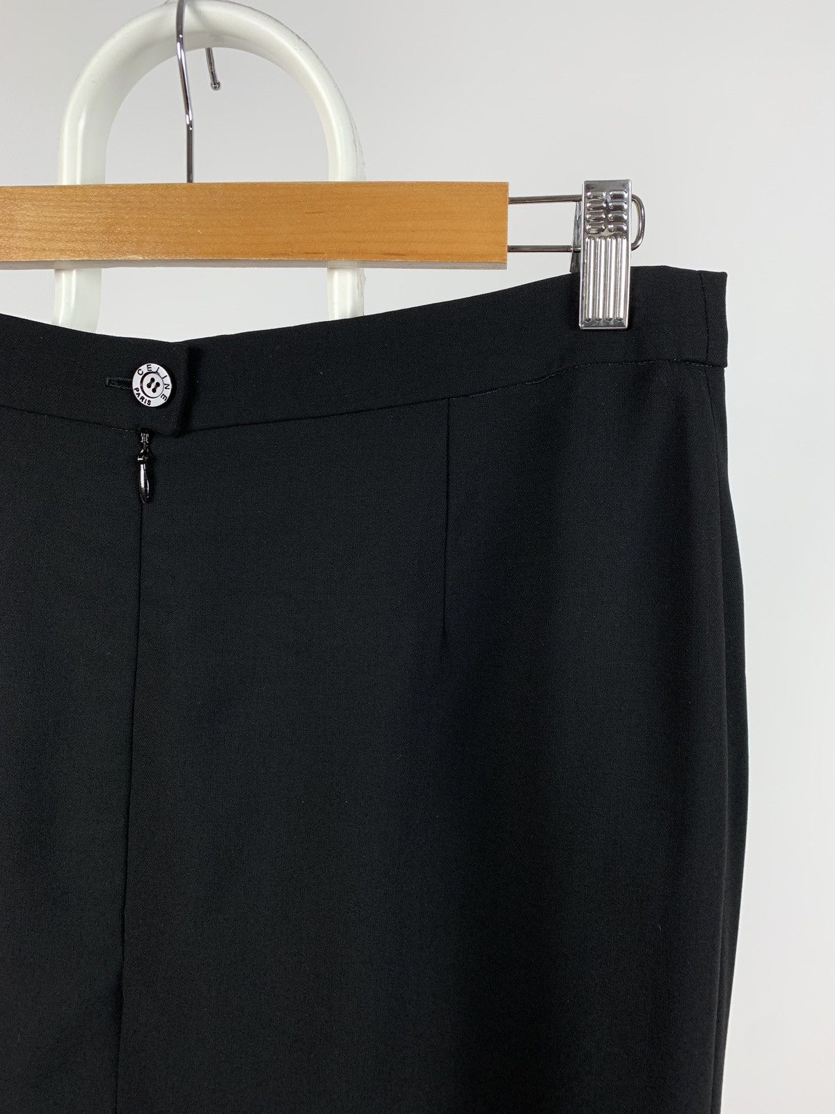 Celine Vintage Celine Paris Women’s Midi Skirt Made in France Size 32" / US 10 / IT 46 - 9 Thumbnail