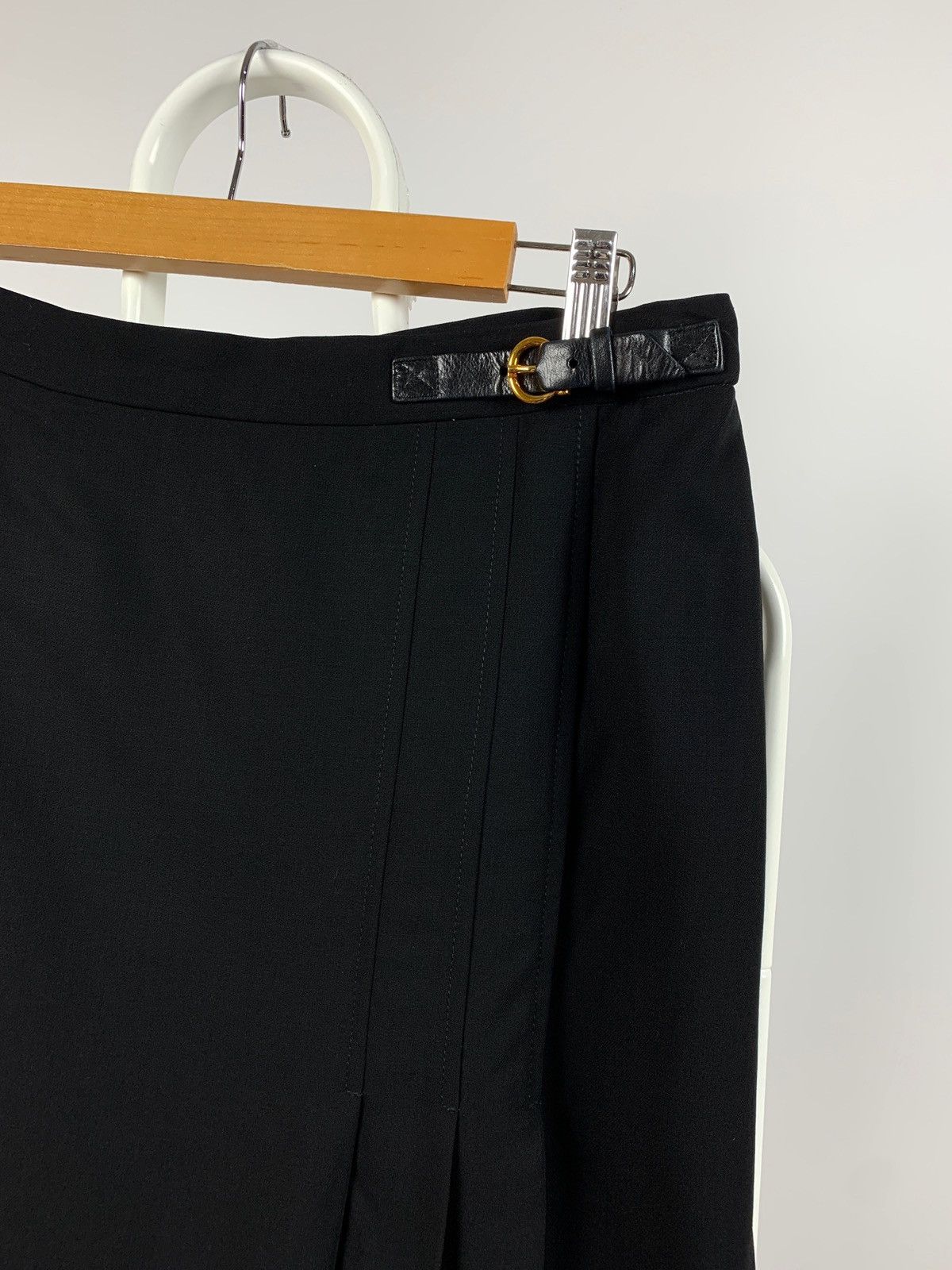 Celine Vintage Celine Paris Women’s Midi Skirt Made in France Size 32" / US 10 / IT 46 - 4 Thumbnail