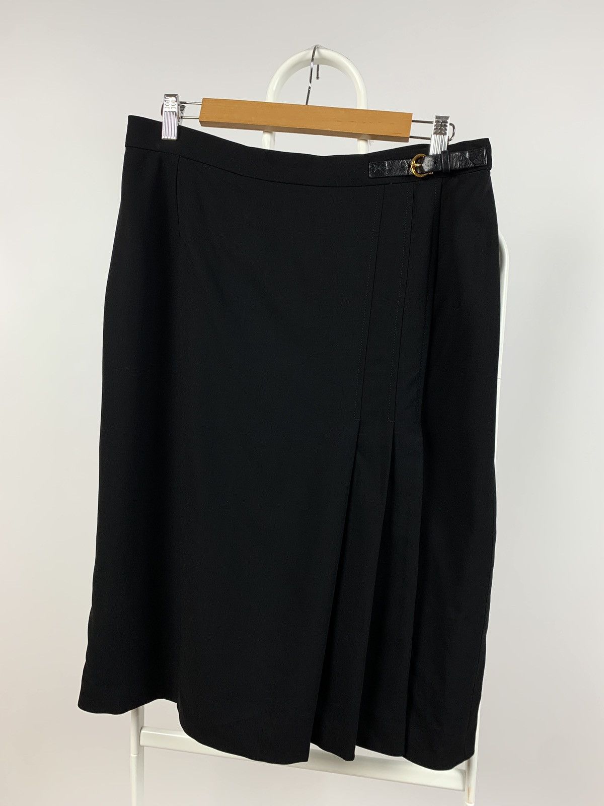 Celine Vintage Celine Paris Women’s Midi Skirt Made in France Size 32" / US 10 / IT 46 - 2 Thumbnail