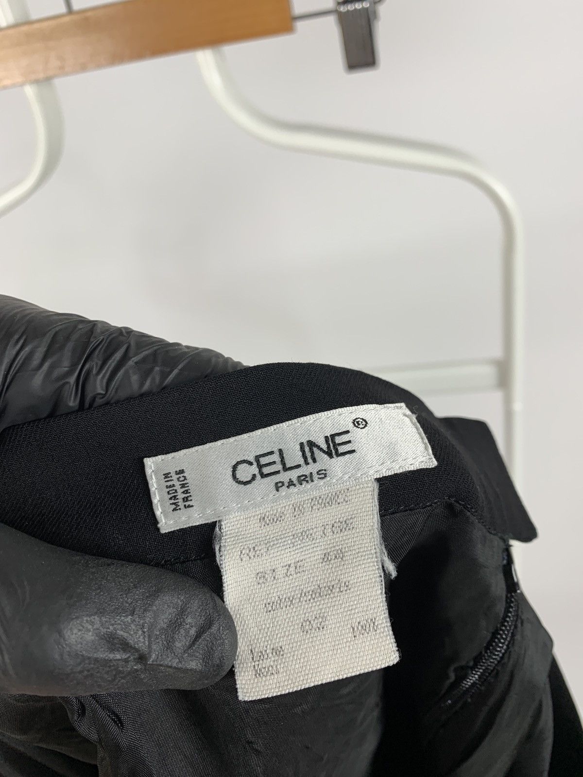 Celine Vintage Celine Paris Women’s Midi Skirt Made in France Size 32" / US 10 / IT 46 - 11 Thumbnail