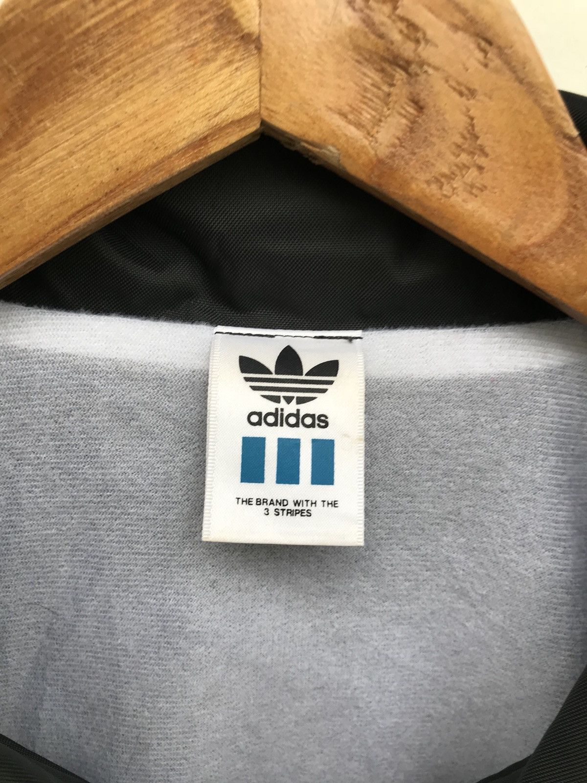 Adidas × Vintage Adidas Black Button Coach Jacket Size US M / EU 48-50 / 2 - 4 Thumbnail
