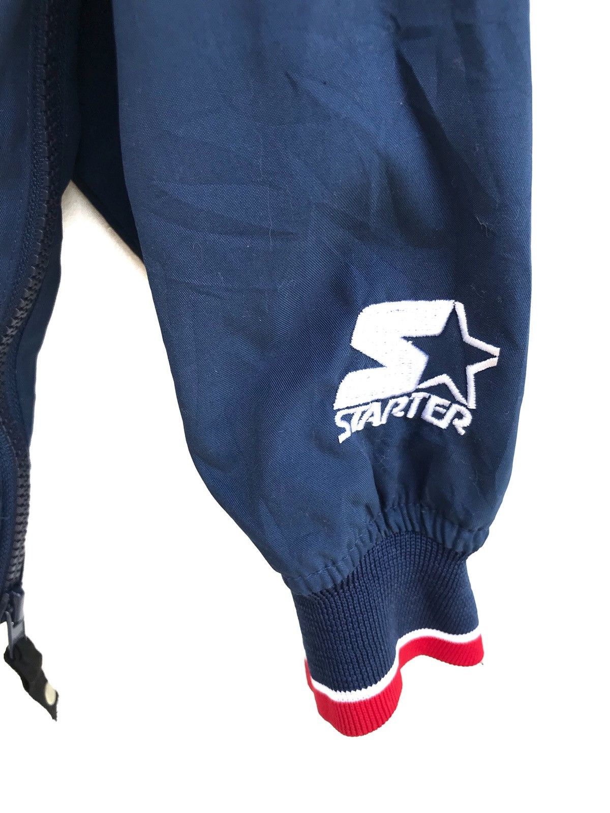 Starter Starter Cleveland Indians Windbreaker Jacket Size US L / EU 52-54 / 3 - 3 Thumbnail