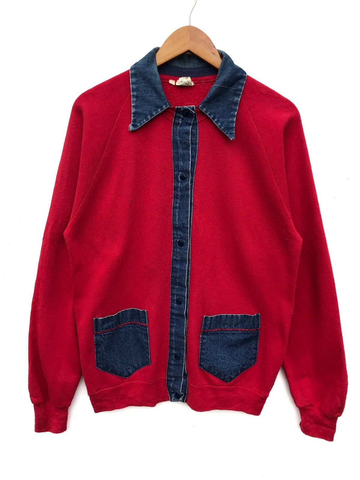 Vintage Vintage Made In USA Snap Button Jacket KAPITAL Style Size US M / EU 48-50 / 2 - 1 Thumbnail