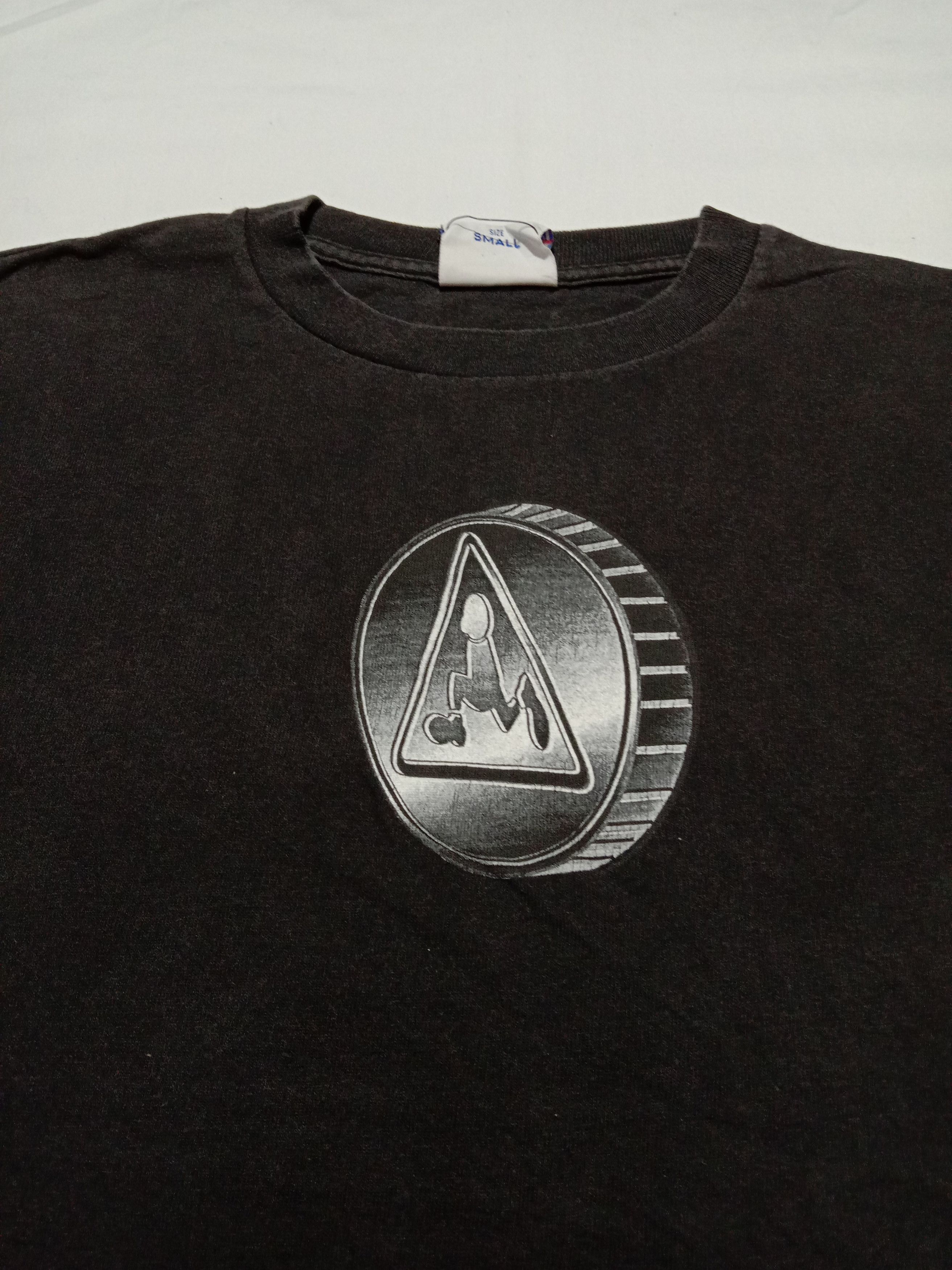 Vintage Vintage 90s Plenty Tough Sport Tee USA Skate Rap Hip Hop Size S / US 4 / IT 40 - 1 Thumbnail
