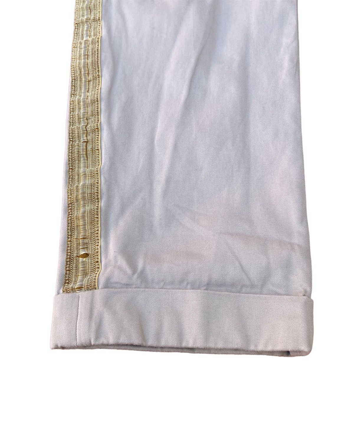 Palm Angels Palm Angels Gold Side Striped Pants Trousers Size US 34 / EU 50 - 8 Thumbnail