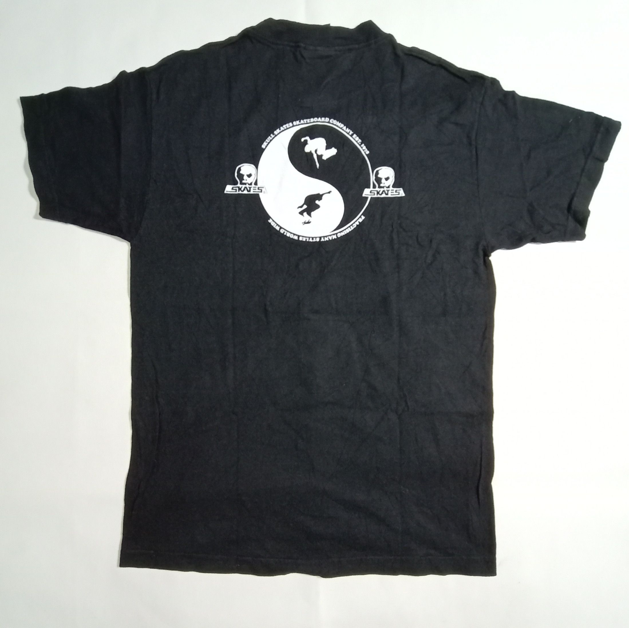 Vintage Skate Lab Skull Skates Skateboard Yin Yan Logo Canada Size US M / EU 48-50 / 2 - 1 Thumbnail