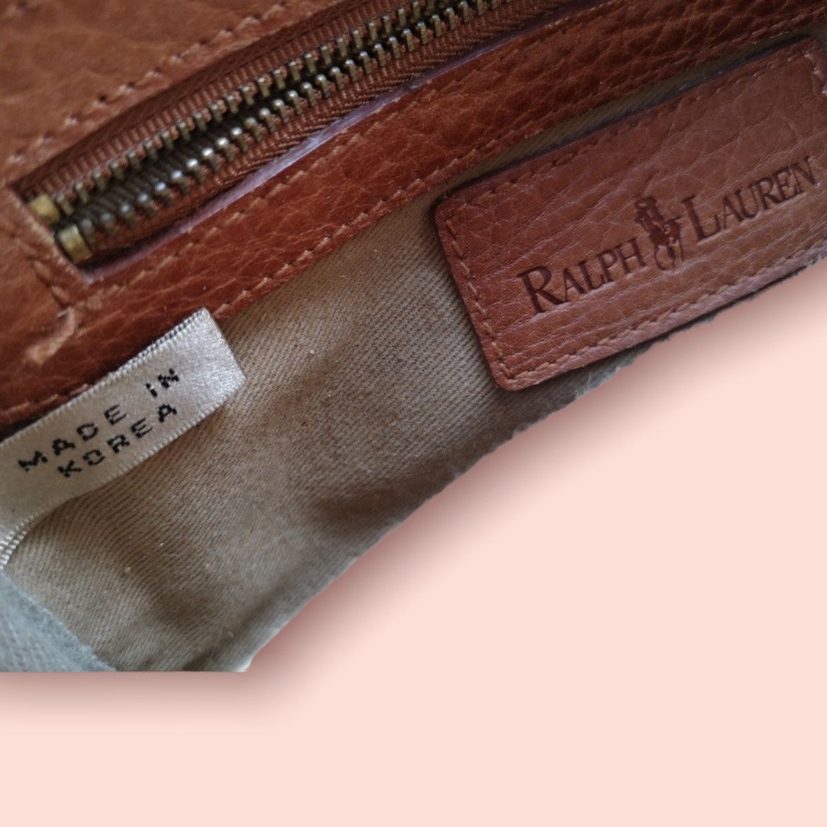 Leather VINTAGE POLO RALPH LAUREN LEATHER SHOULDER BAG Size ONE SIZE - 12 Thumbnail
