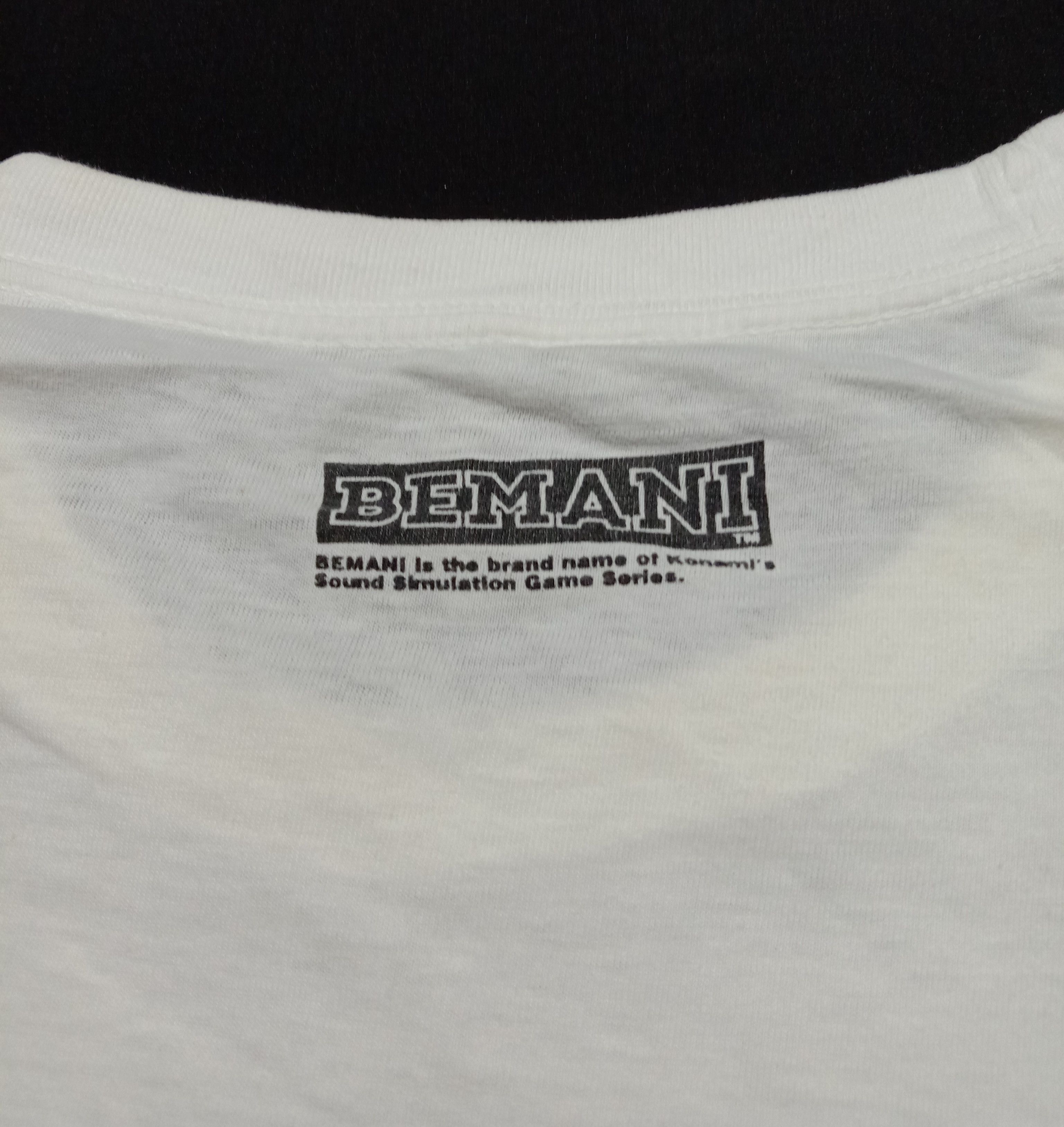 Japanese Brand Bemani Guitar & Drum Session Play Konami Sound Tee Size US L / EU 52-54 / 3 - 3 Thumbnail