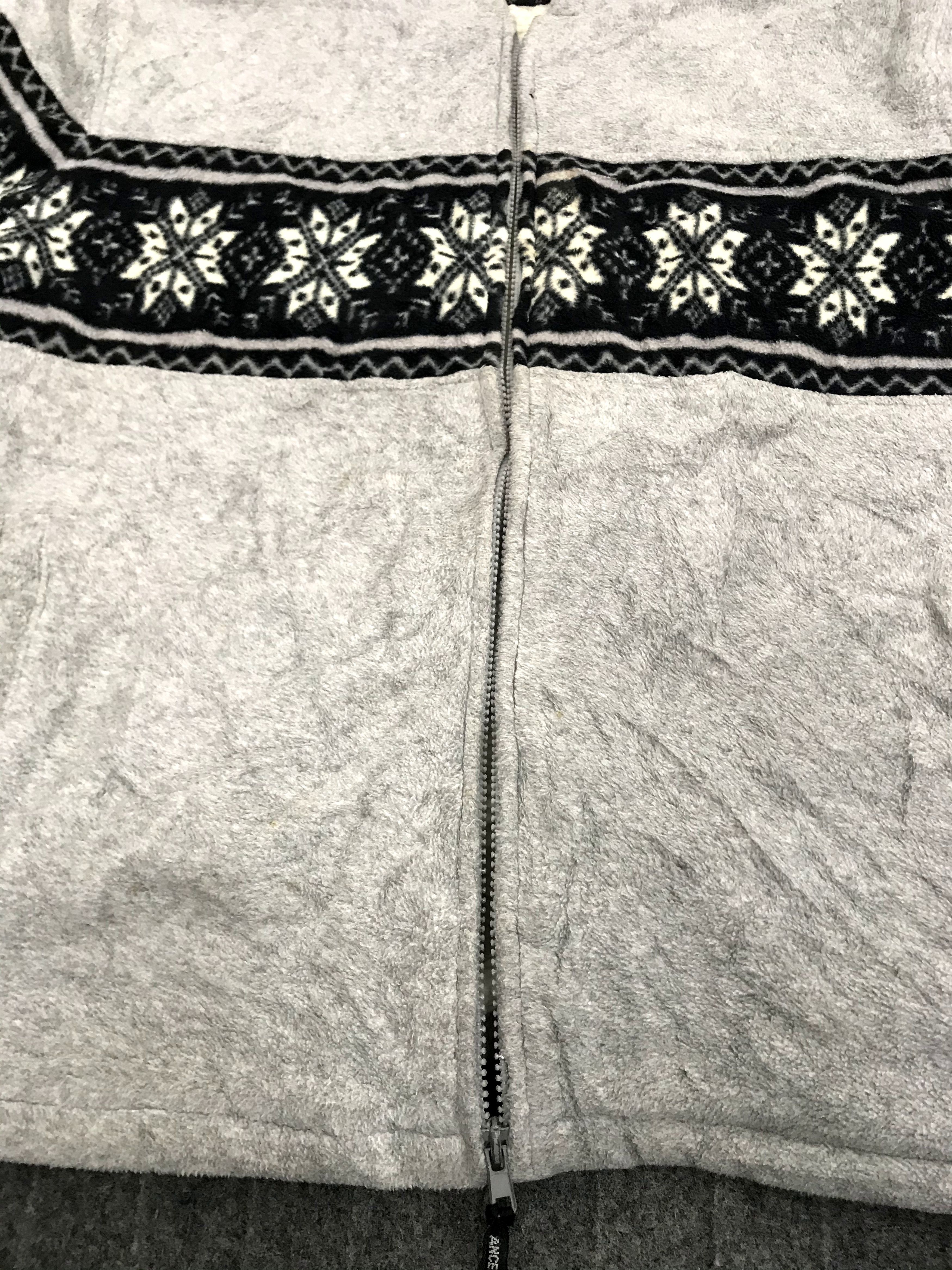 North Sea Clothing × Vintage Vintage Style North Sea Ancestress Sherpa Hoodie Sweatshirt Size US L / EU 52-54 / 3 - 4 Thumbnail
