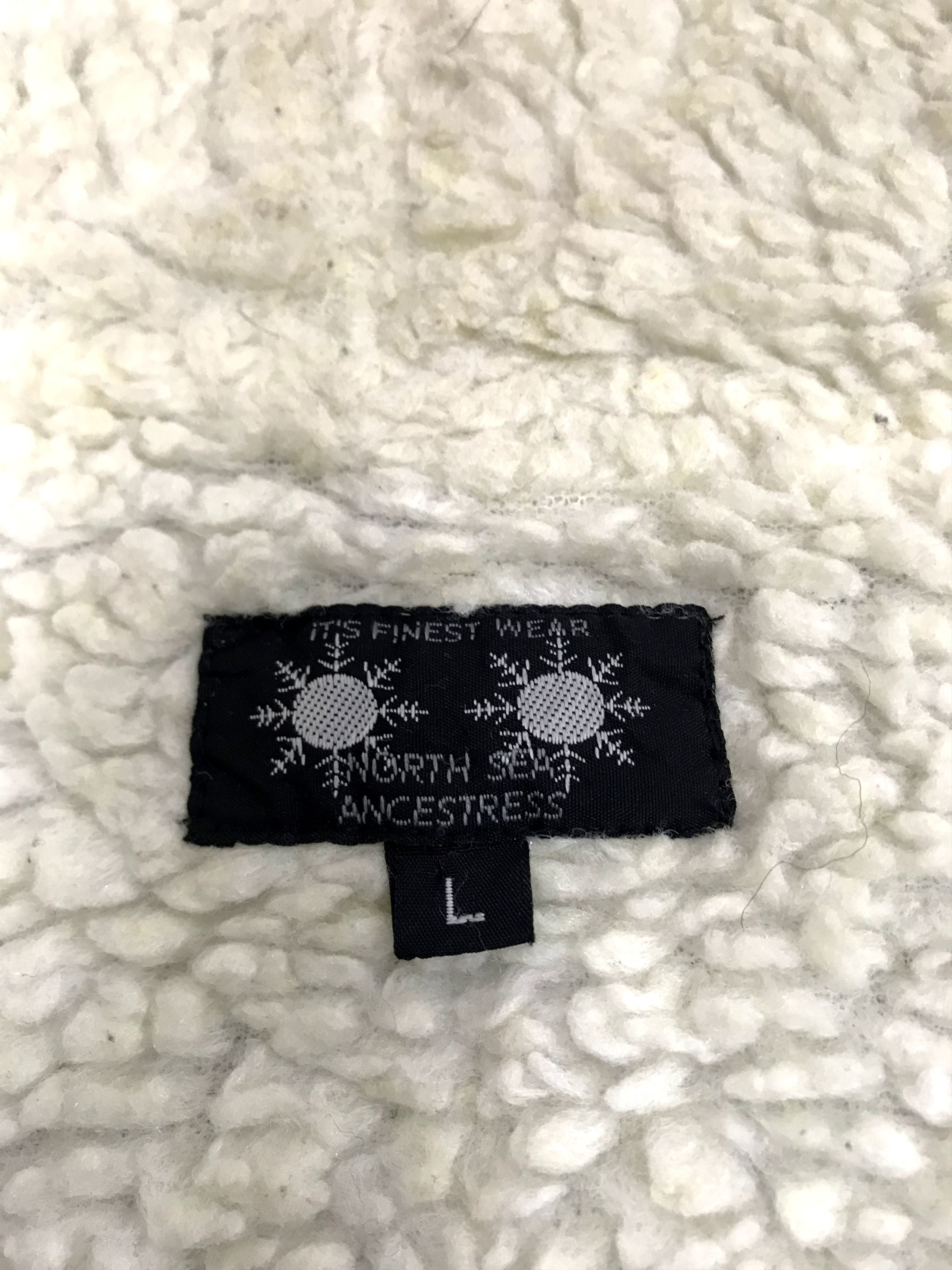 North Sea Clothing × Vintage Vintage Style North Sea Ancestress Sherpa Hoodie Sweatshirt Size US L / EU 52-54 / 3 - 6 Thumbnail
