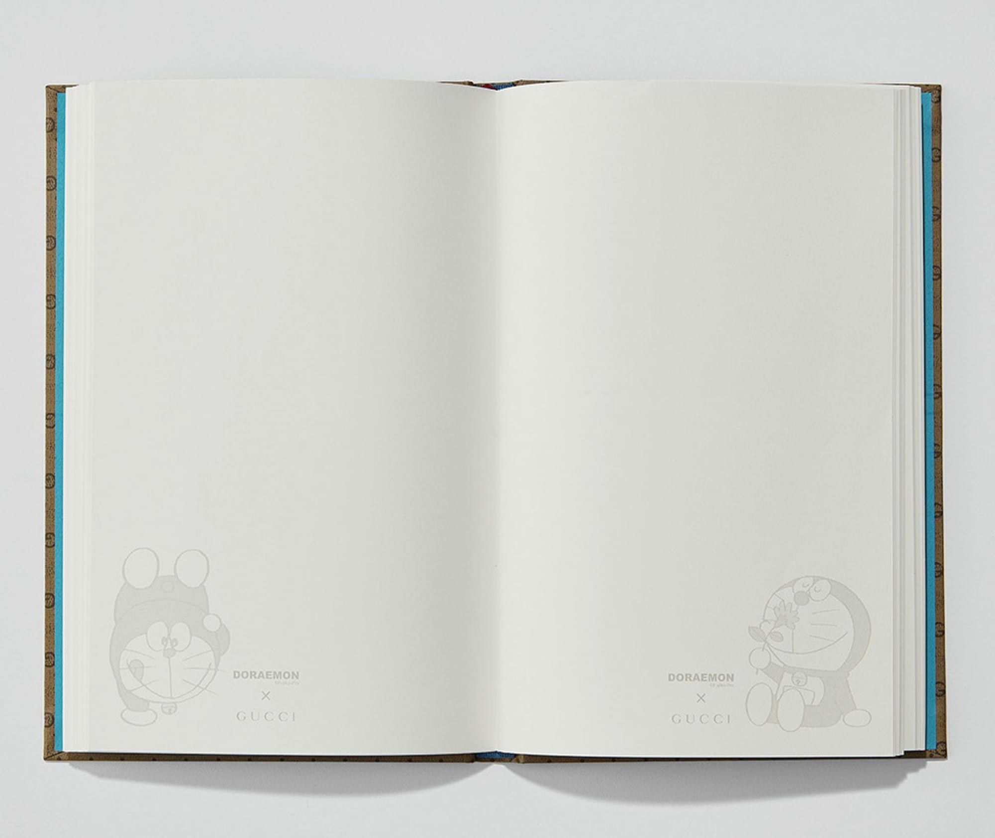Gucci 🔥 DORAEMON Notebook Monogram GG Journal Diary Size ONE SIZE - 3 Thumbnail