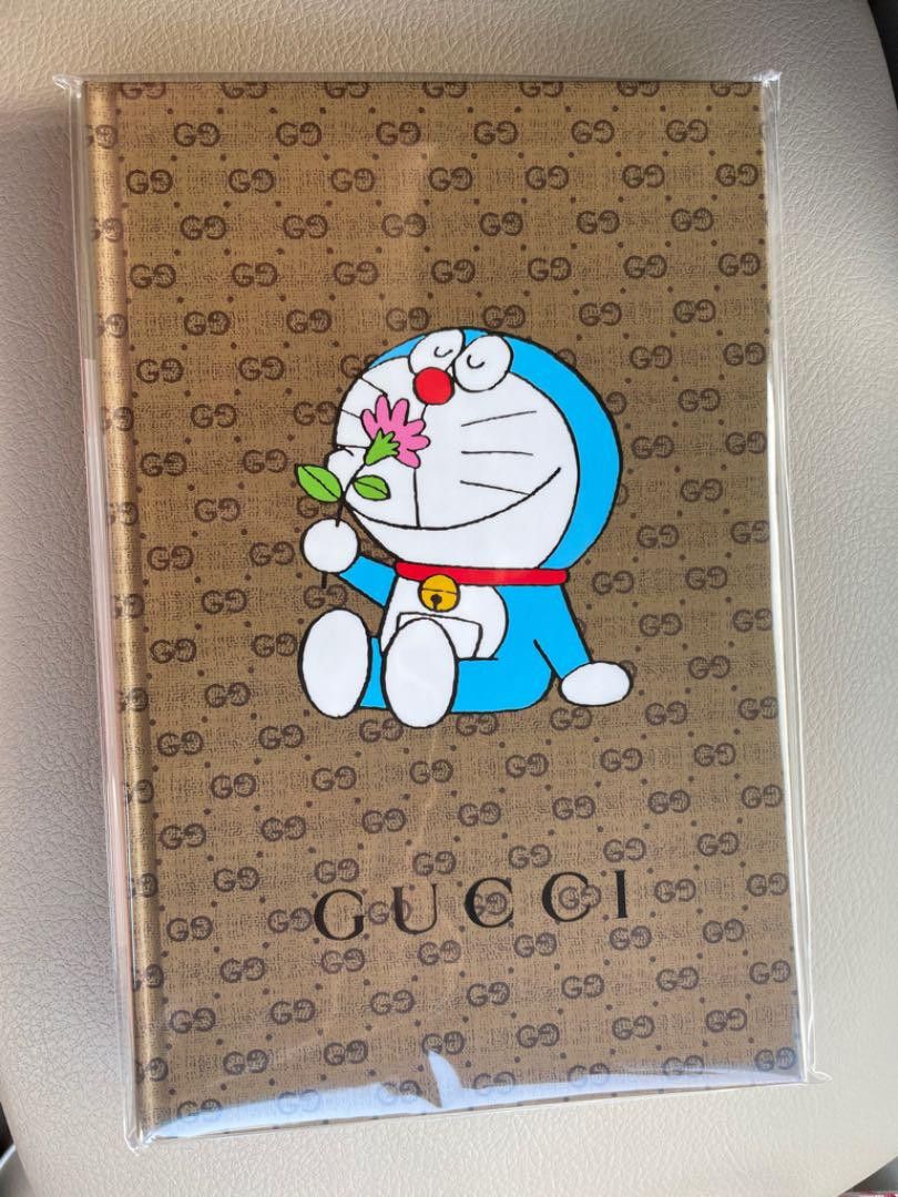 Gucci 🔥 DORAEMON Notebook Monogram GG Journal Diary Size ONE SIZE - 2 Thumbnail