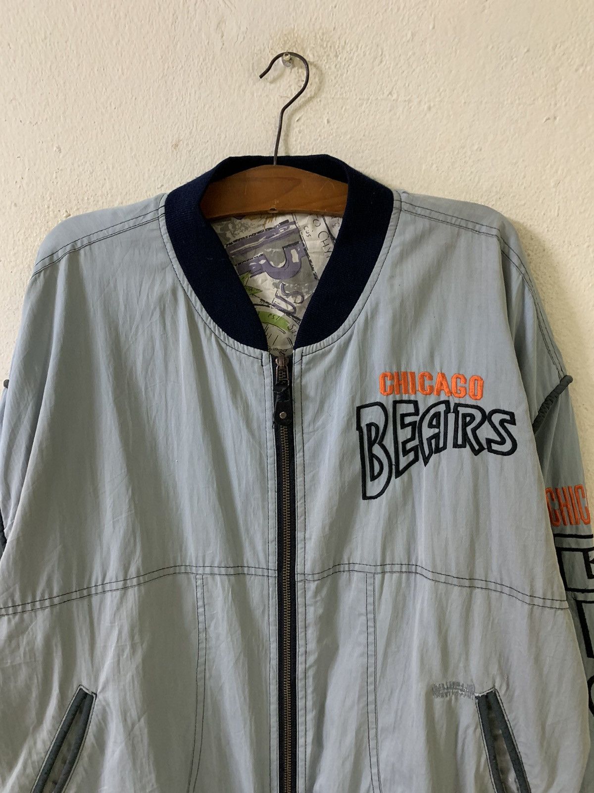 NFL NFL Chicago Bears Jacket Size US XL / EU 56 / 4 - 4 Thumbnail