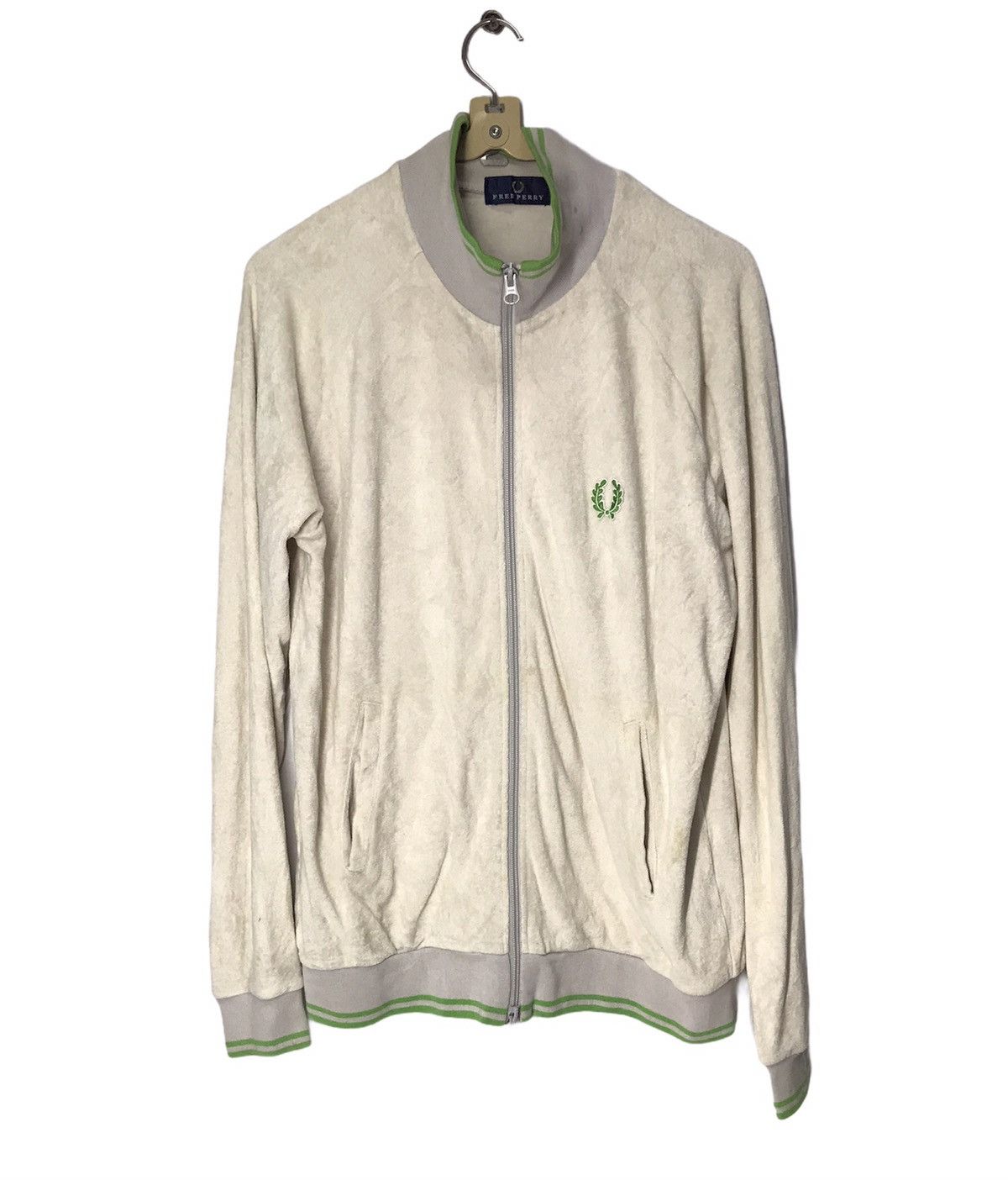 Fred Perry × Vintage Fred perry sweatshirt zipper Size US L / EU 52-54 / 3 - 1 Thumbnail