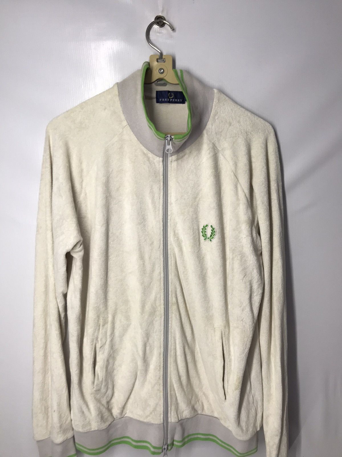 Fred Perry × Vintage Fred perry sweatshirt zipper Size US L / EU 52-54 / 3 - 5 Thumbnail
