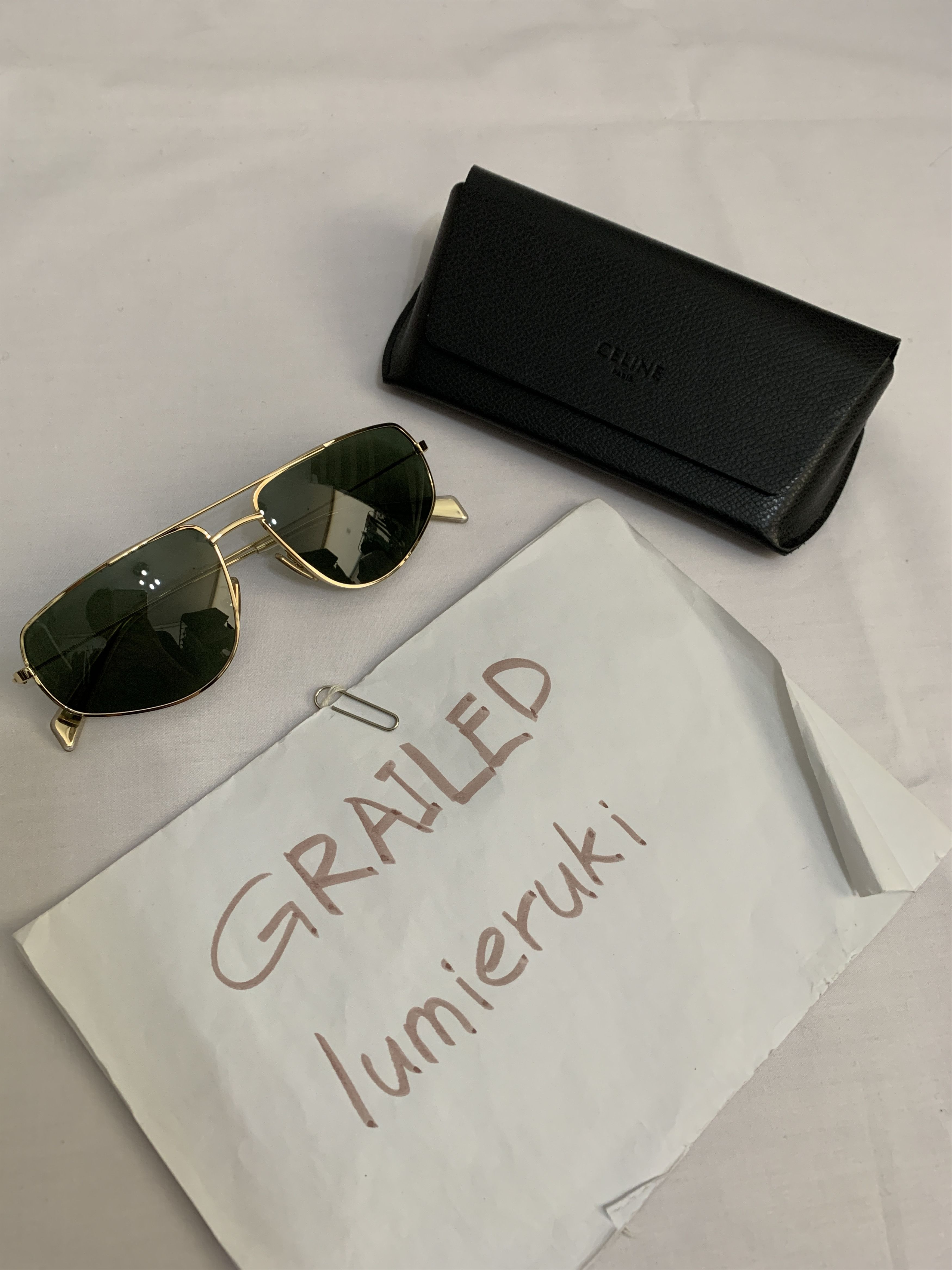 Celine Iconic Aviator Sunglasses Size ONE SIZE - 2 Thumbnail