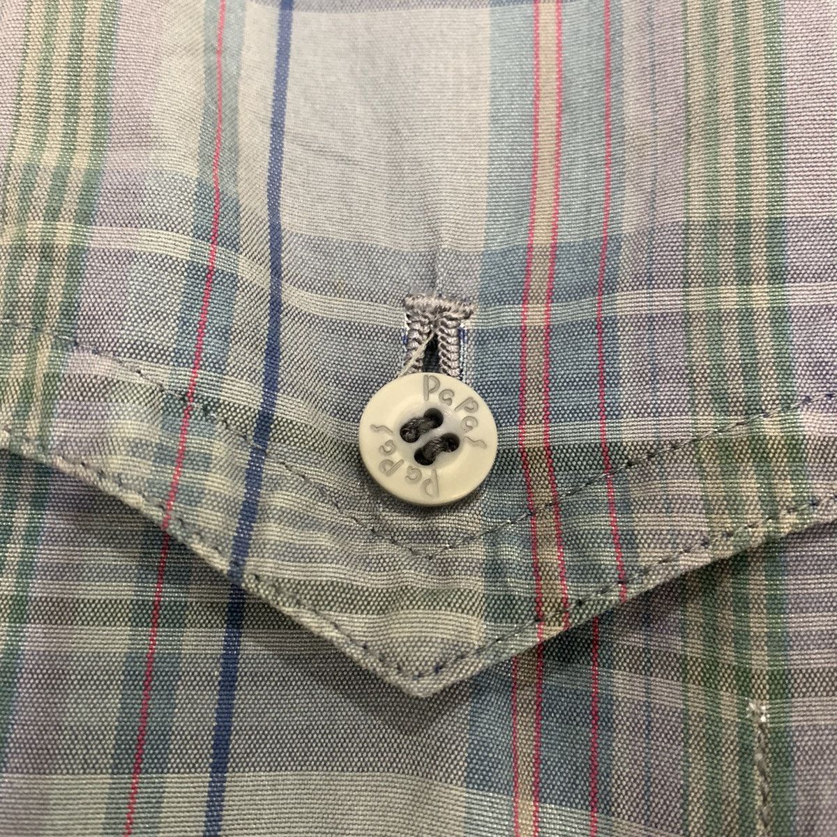 Flannel × Maniere De Vior VTG 80s PAPAS MANIERE DE HEMING Golf Tartan Flannel Jacket Size US L / EU 52-54 / 3 - 8 Thumbnail