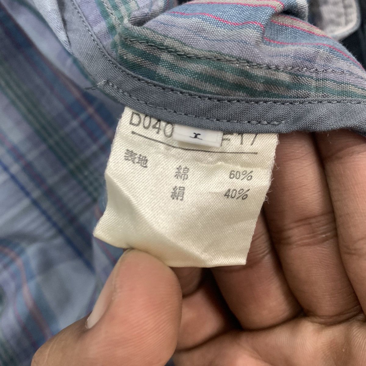 Flannel × Maniere De Vior VTG 80s PAPAS MANIERE DE HEMING Golf Tartan Flannel Jacket Size US L / EU 52-54 / 3 - 25 Thumbnail